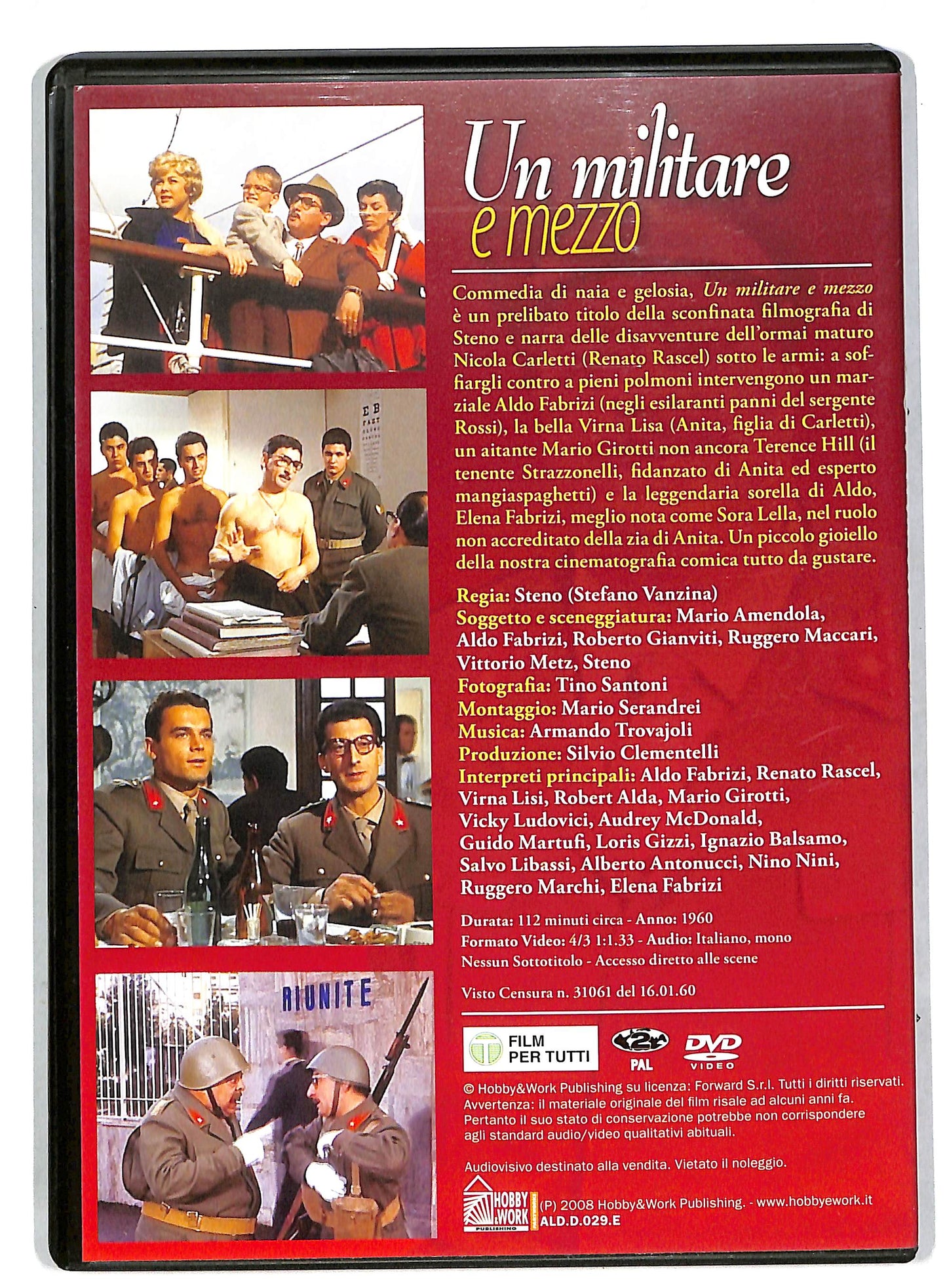EBOND Un militare e mezzo EDITORIALE DVD DB579424