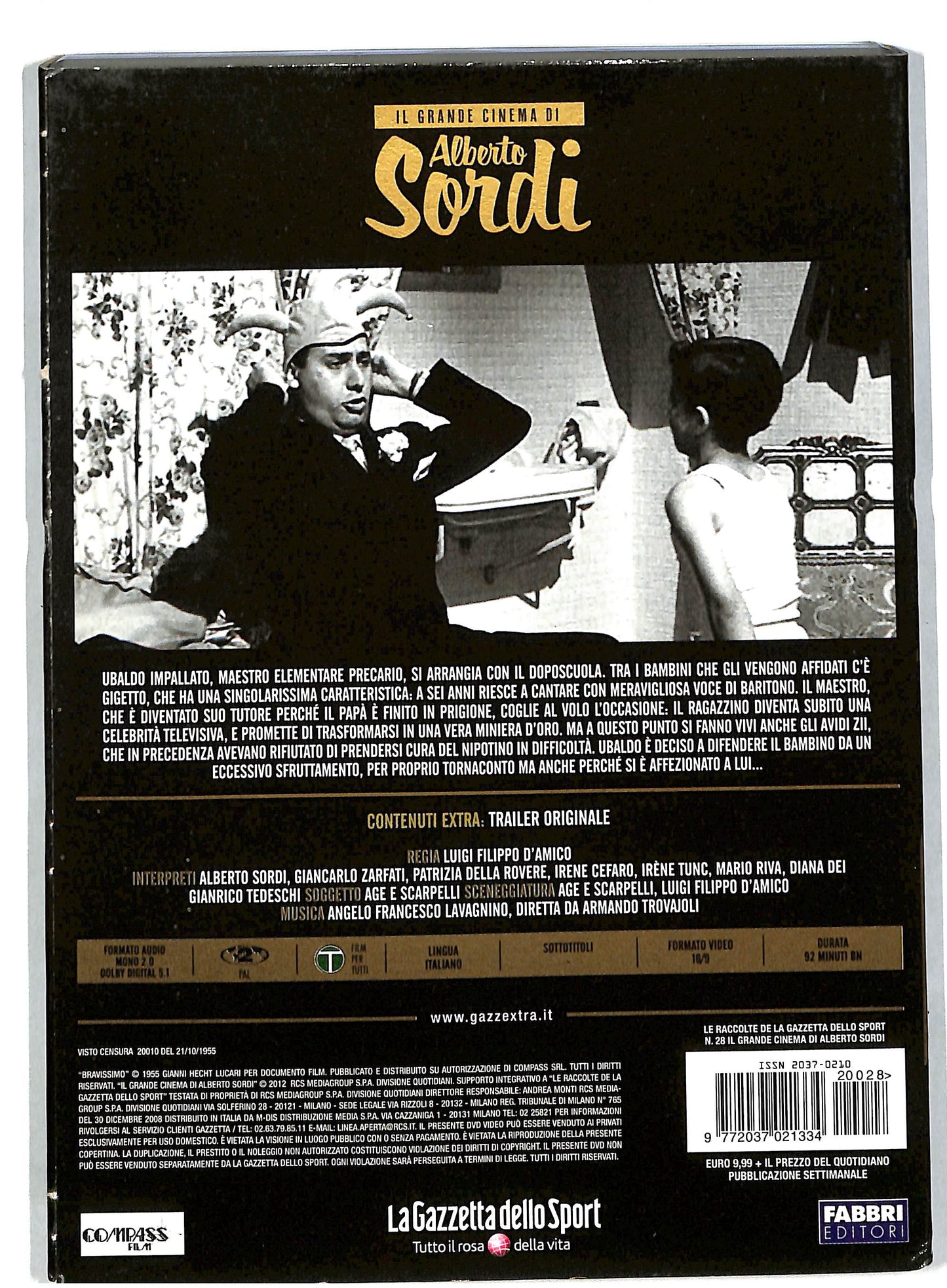 EBOND Bravissimo EDITORIALE SLIPCASE DVD DB579466