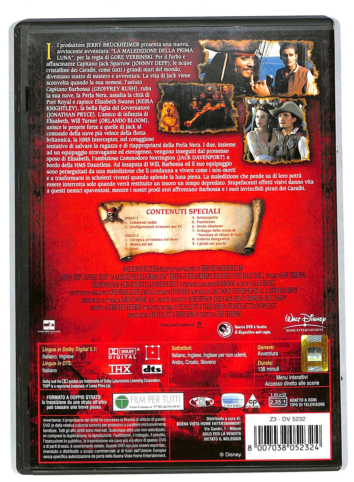 EBOND La maledizione della prima luna Edizione 2 Dischi DVD DB579606