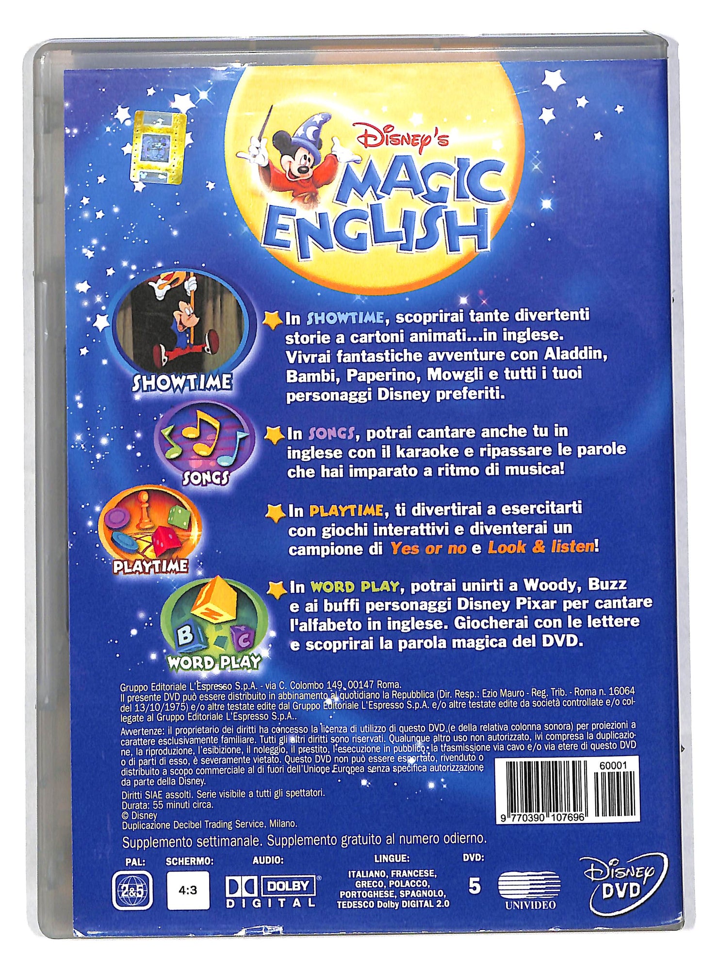EBOND Magic English volume 1 - Hello EDITORIALE DVD DB579616