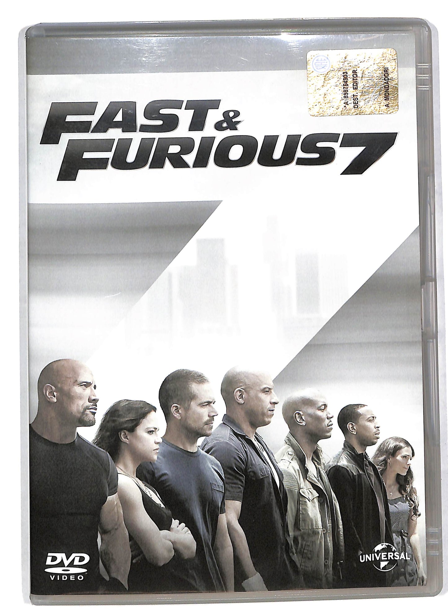 EBOND Fast and furious 7 EDITORIALE DVD DB579625