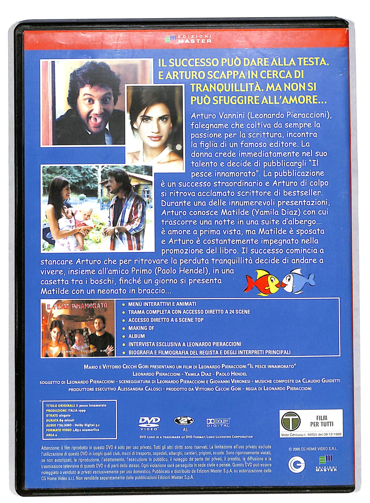 EBOND Il pesce innamorato EDITORIALE DVD DB579626