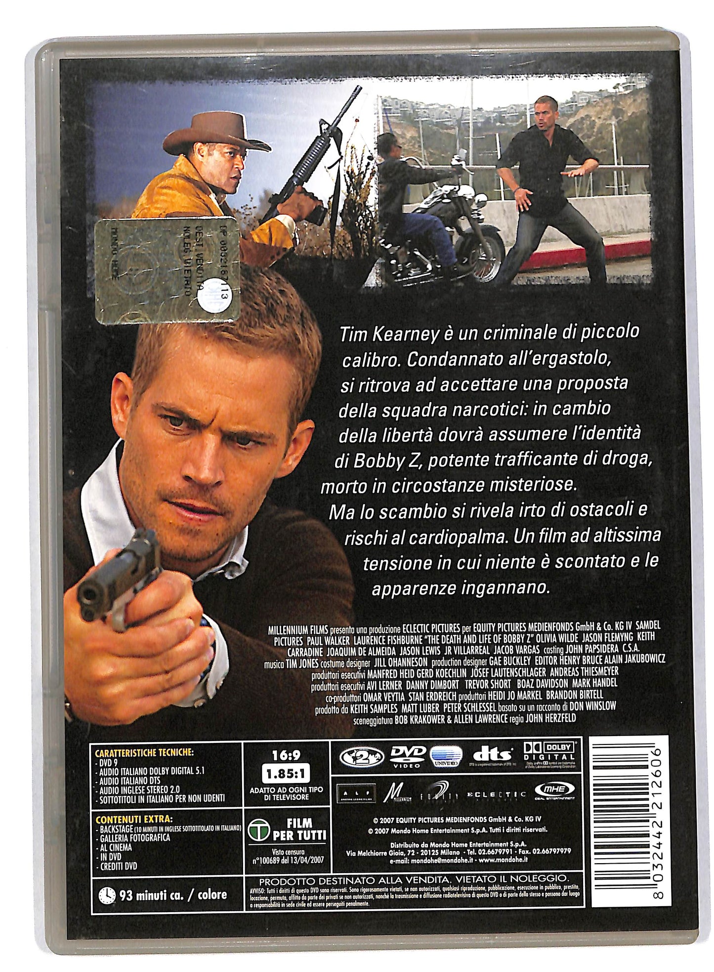 EBOND Bobby - il signore della droga DVD DB579638