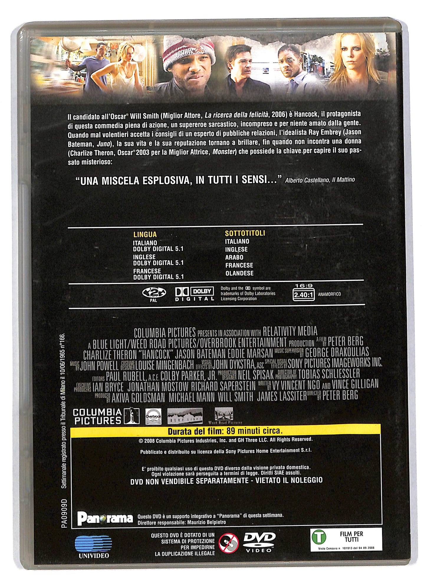 EBOND Hancock EDITORIALE DVD DB579640