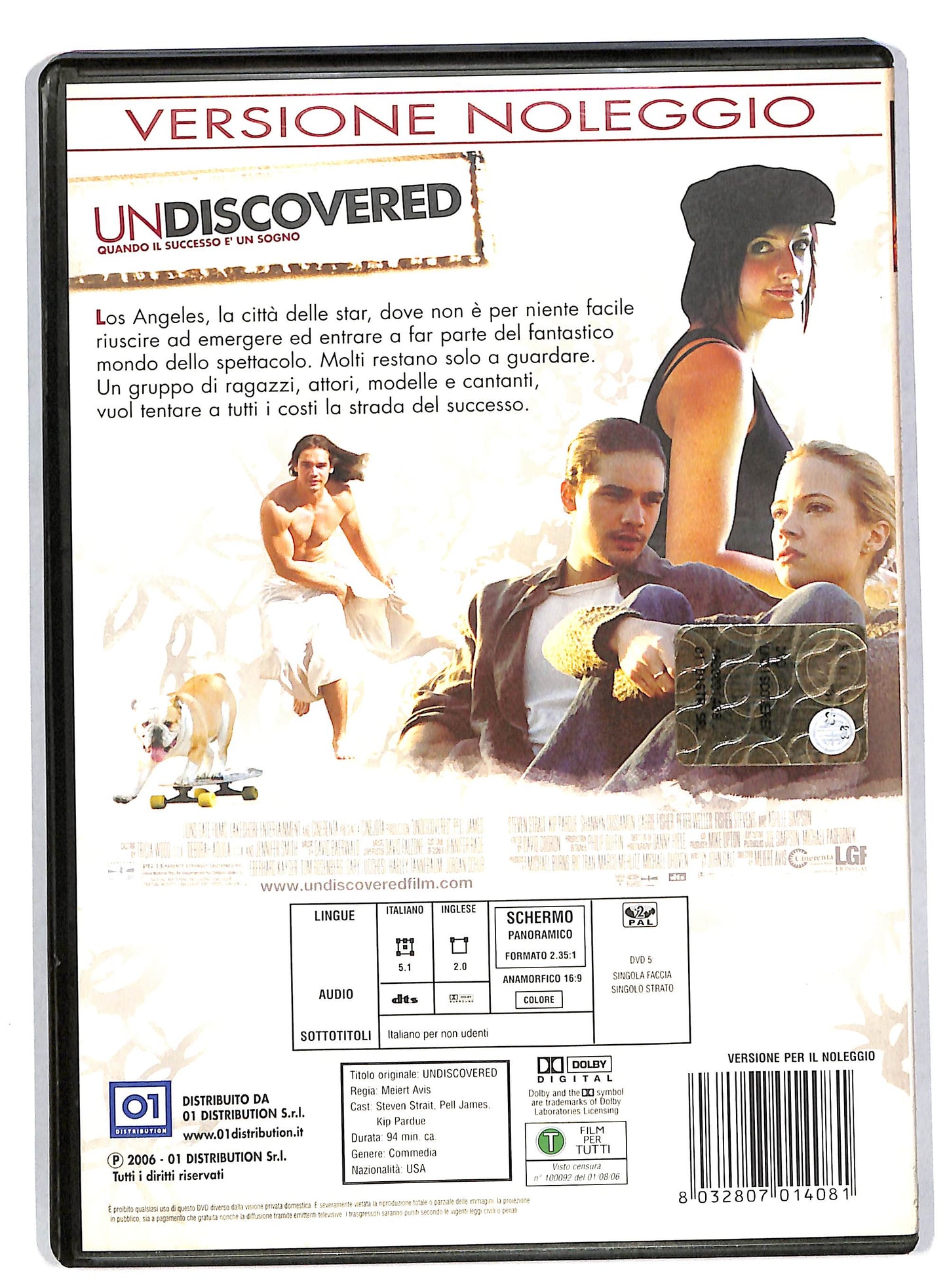 EBOND Undiscovered NOLEGGIO DVD DB579654