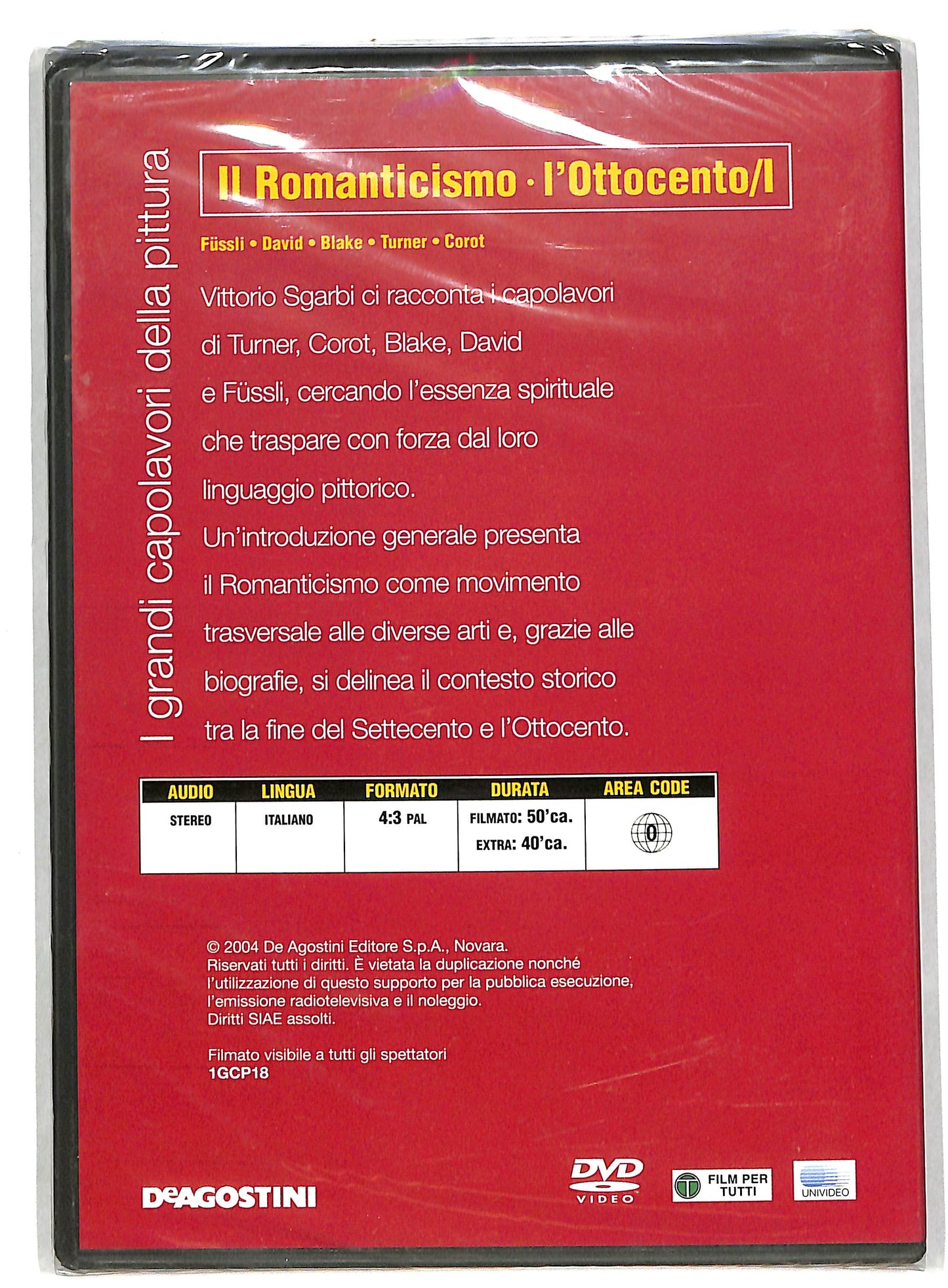 EBOND I capolavori della pittura il romanticismo EDITORIALE DVD DB579833