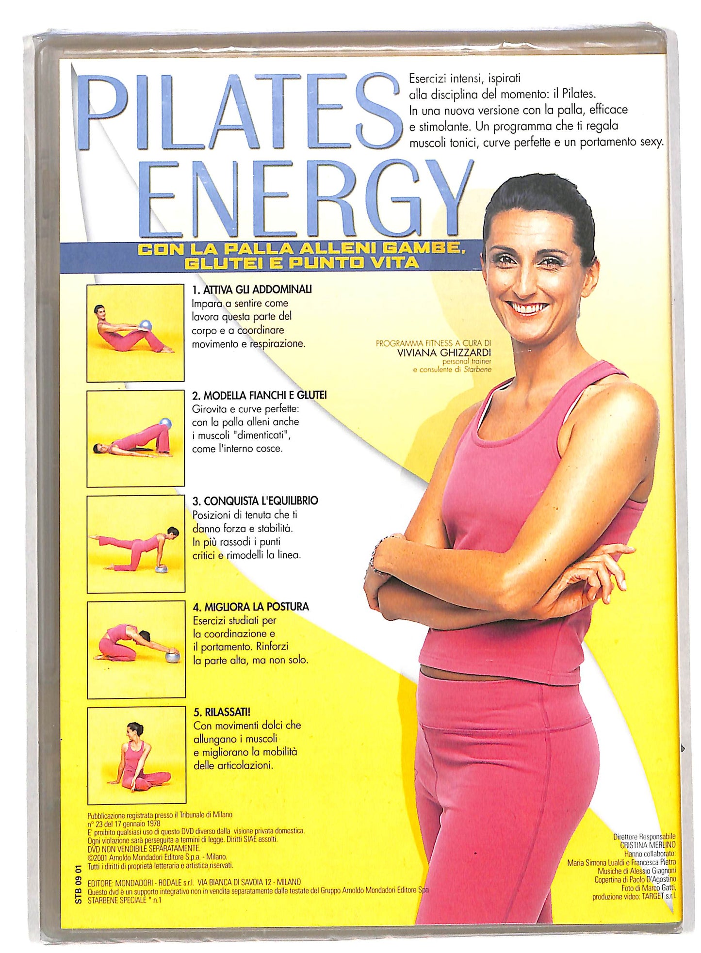 EBOND Pilates energy EDITORIALE DVD DB579854