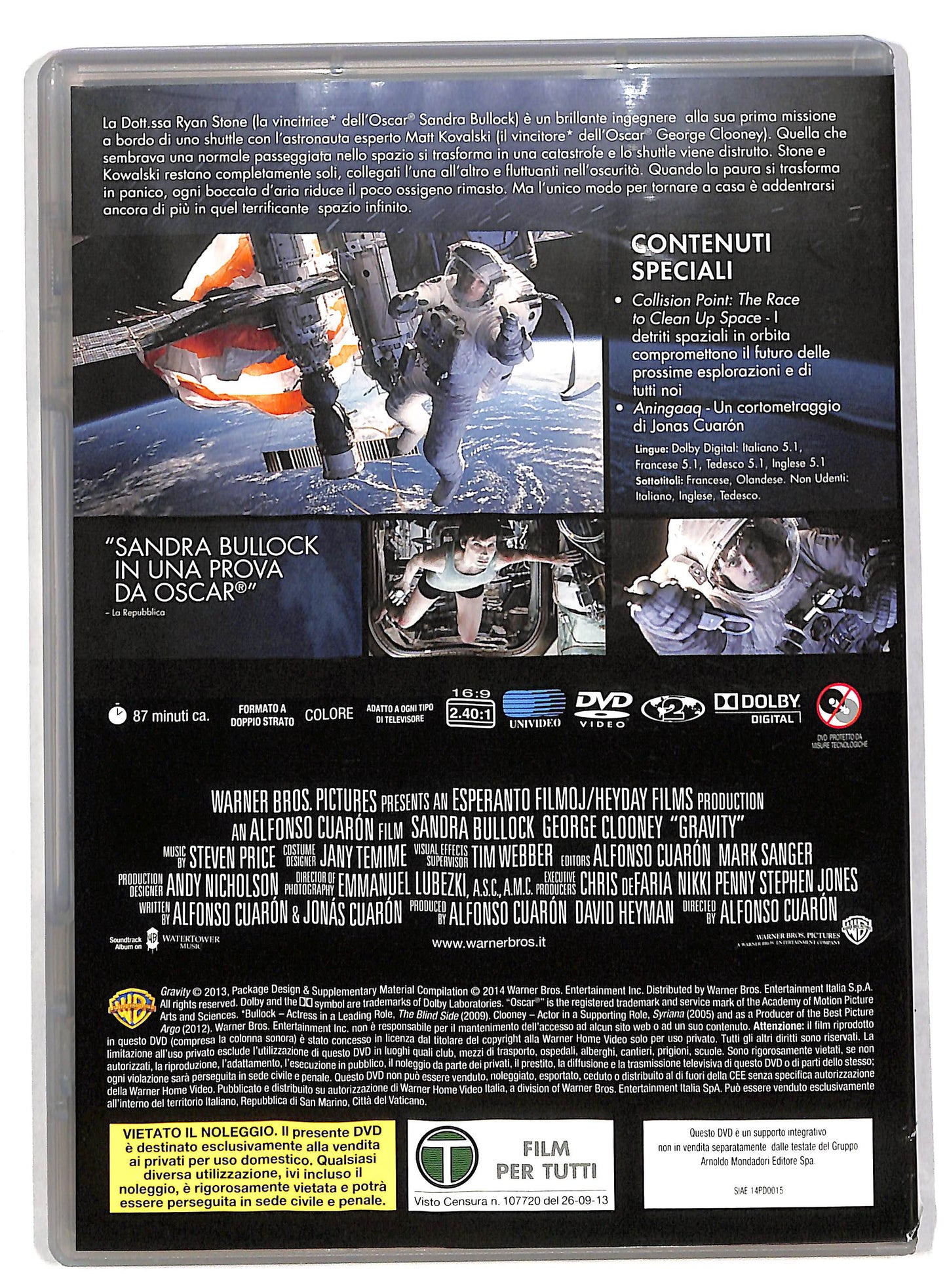 EBOND Gravity EDITORIALE DVD DB579855