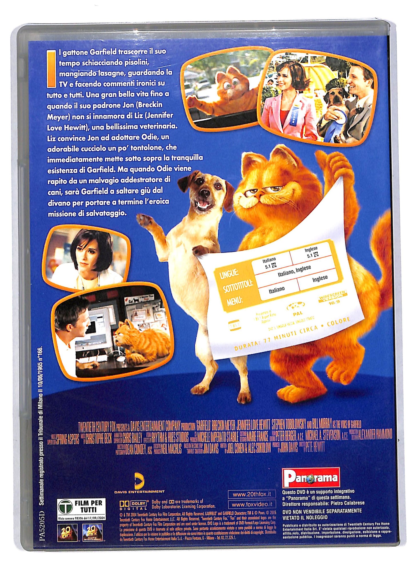 EBOND Garfield il film EDITORIALE DVD DB580114