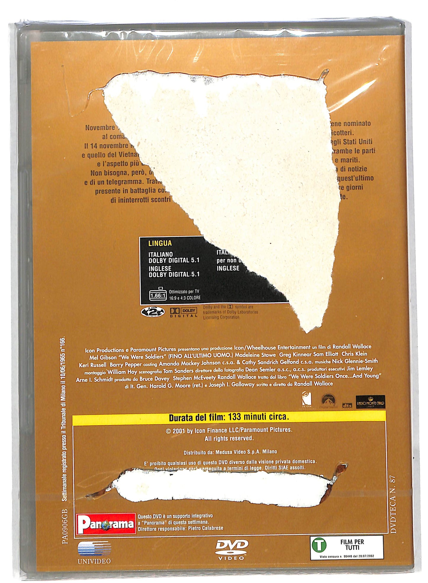 EBOND We were soldiers EDITORIALE DVD DB580160