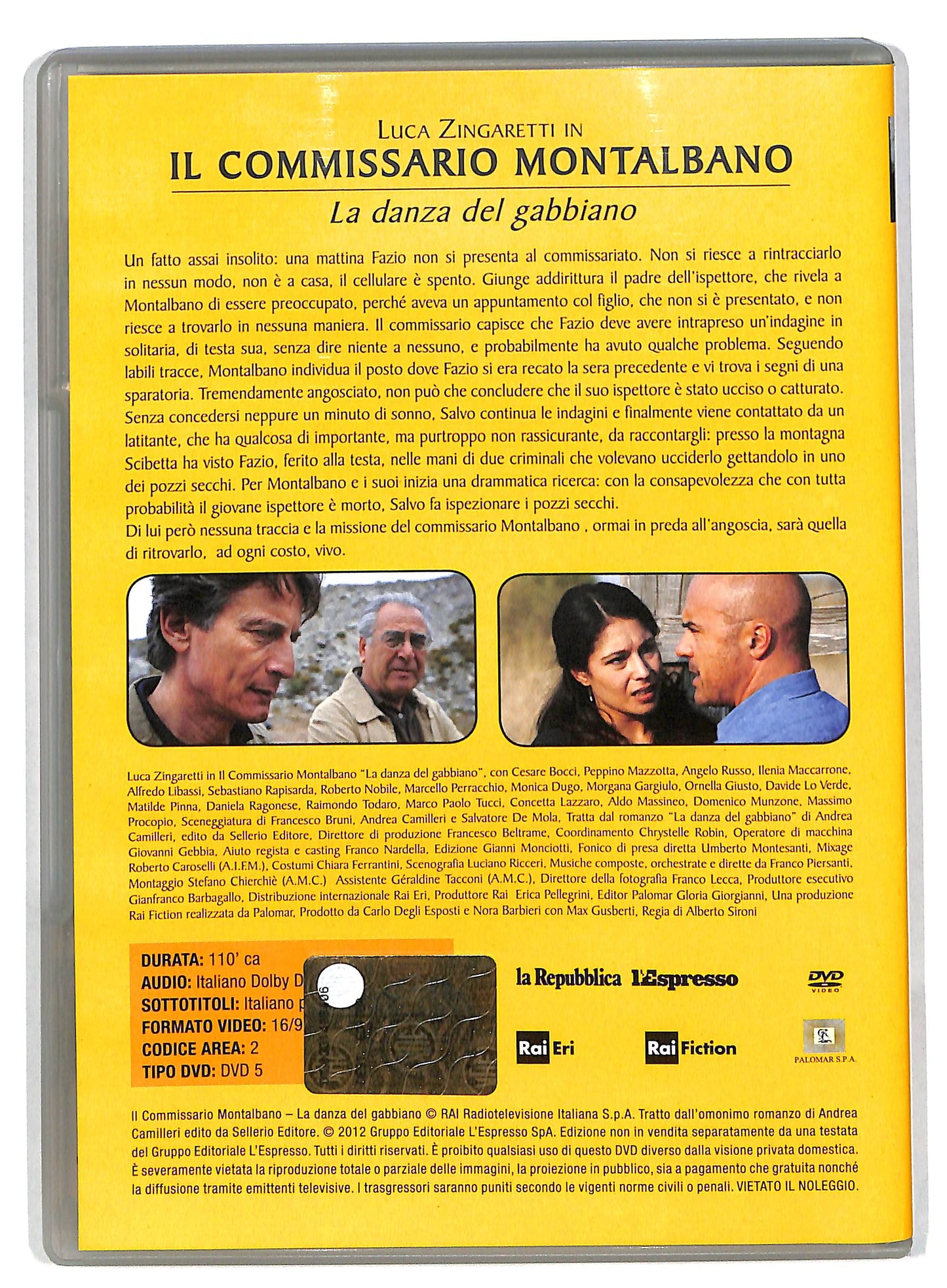 EBOND La danza del gabbiano - il commissario montalb EDITORIALE DVD DB580164