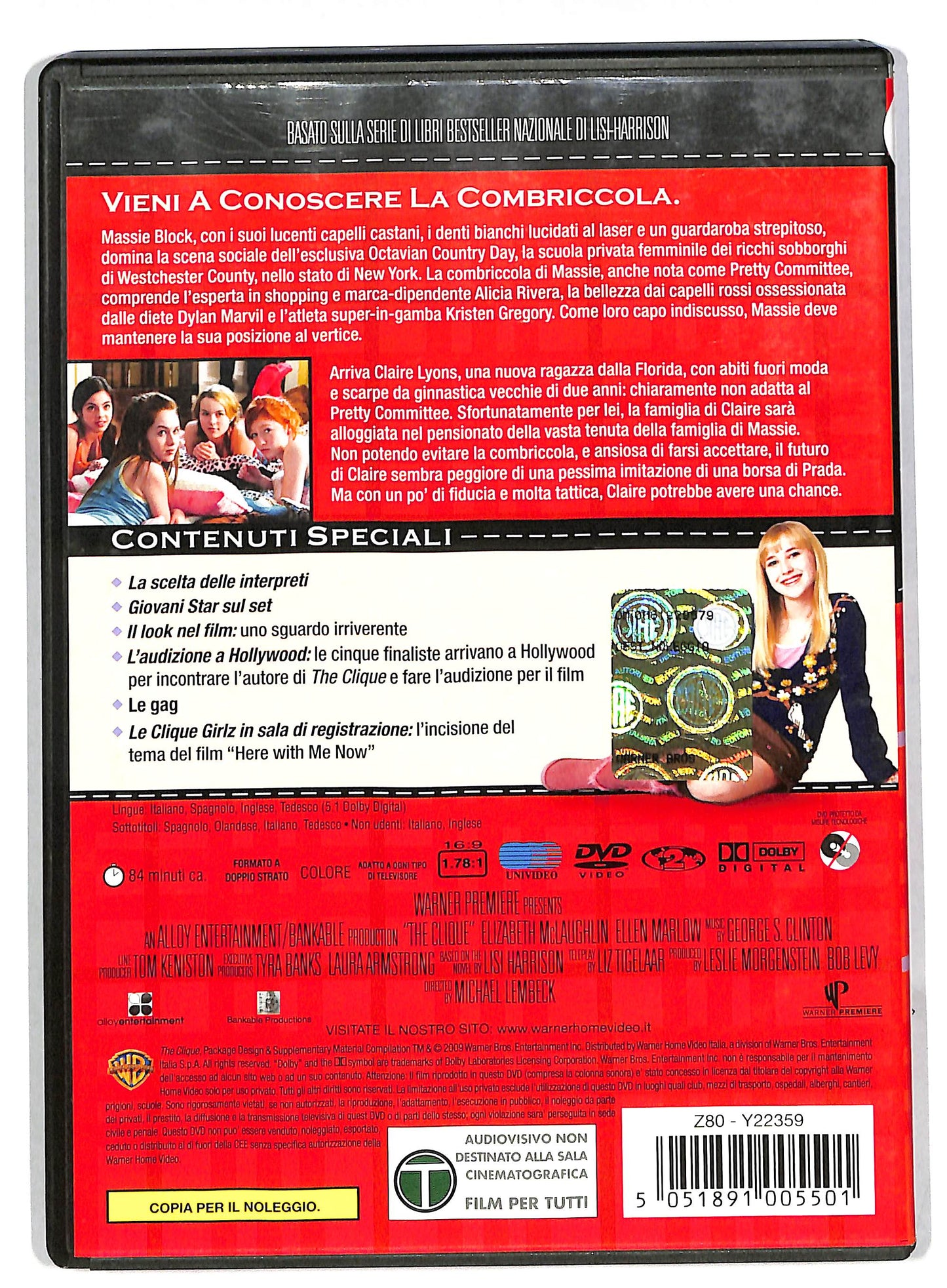 EBOND The clique NOLEGGIO DVD DB580165