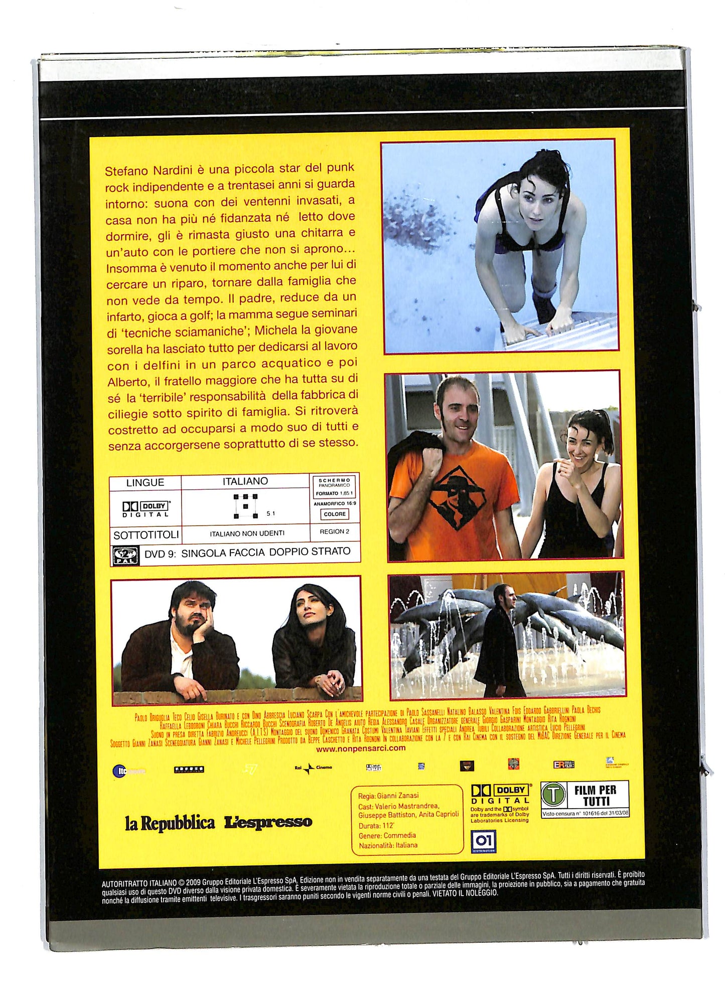 EBOND Non pensarci EDITORIALE DIGIPACK DVD DB580943
