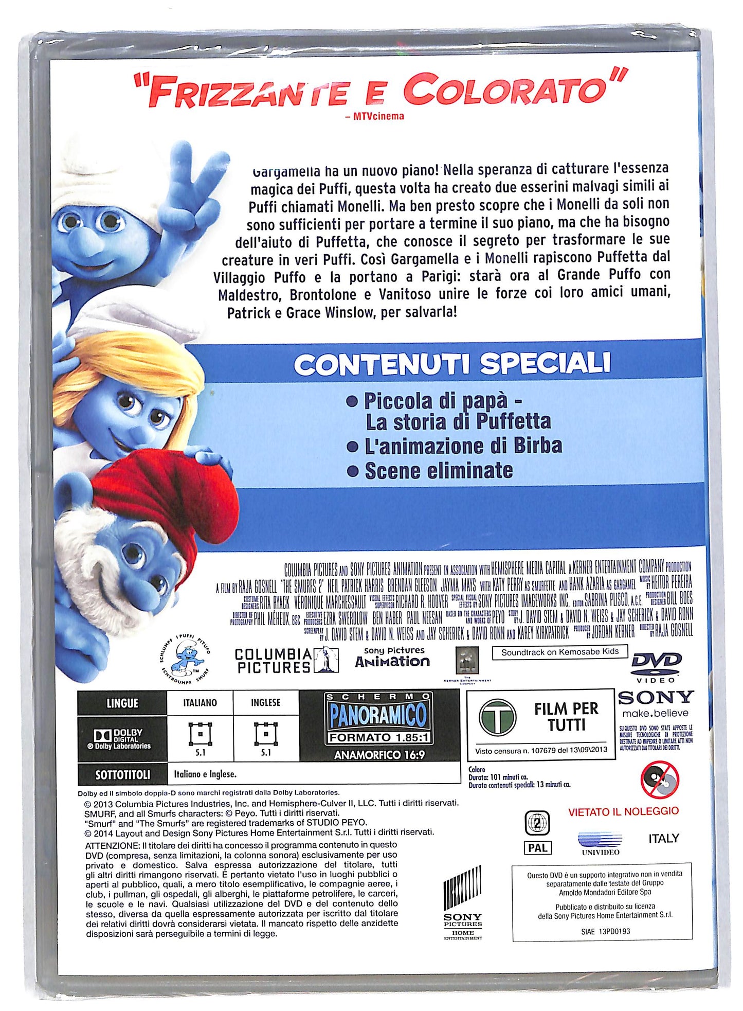 EBOND I Puffi 2 EDITORIALE DVD DB580949