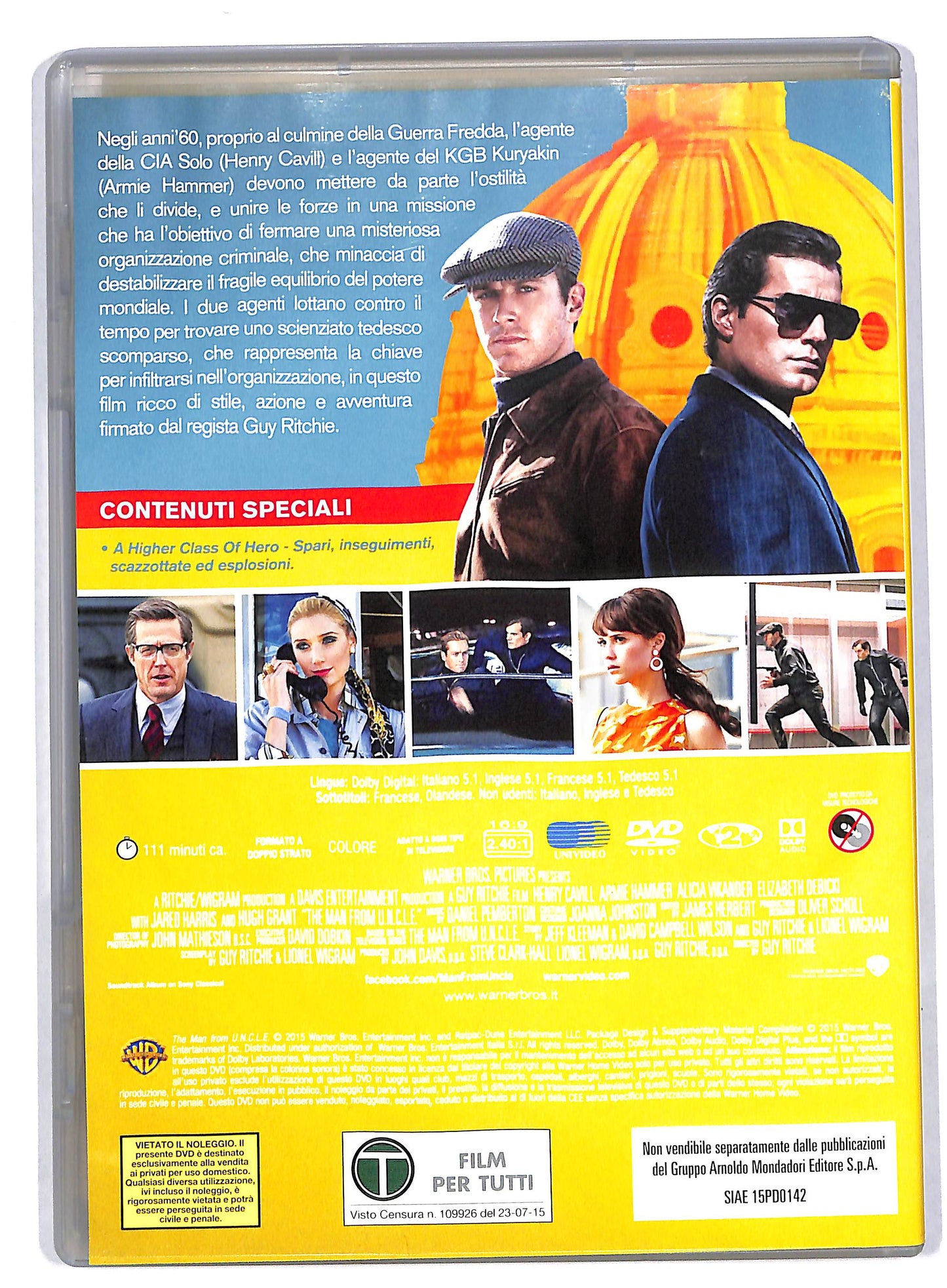 EBOND Operazione U.N.C.L.E. EDITORIALE DVD DB580963