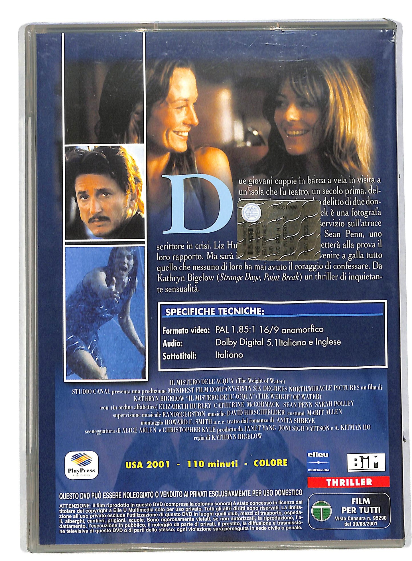 EBOND Il mistero dell'acqua EDITORIALE DVD DB581112