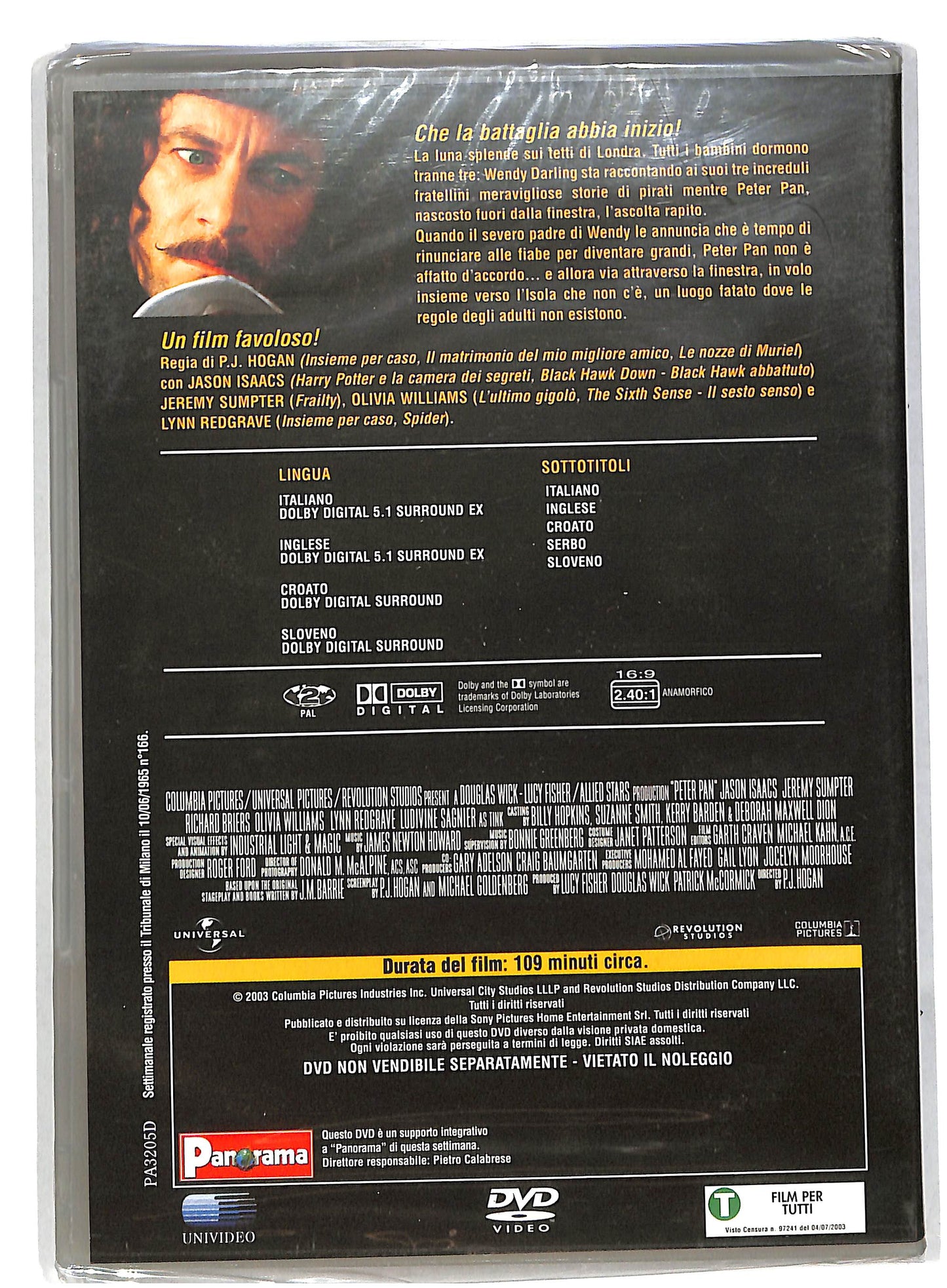 EBOND Peter Pan EDITORIALE DVD DB581129