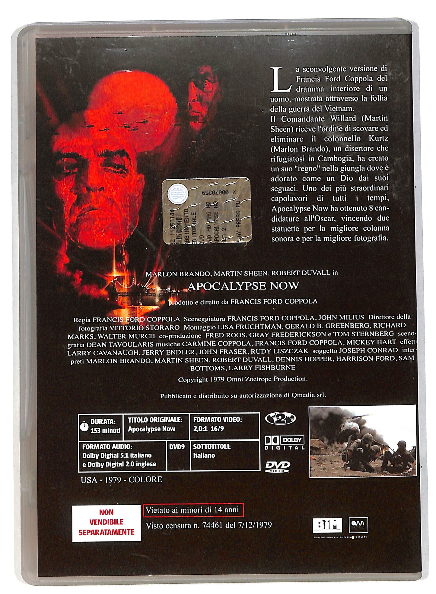 EBOND Apocalypse Now EDITORIALE DVD DB581145