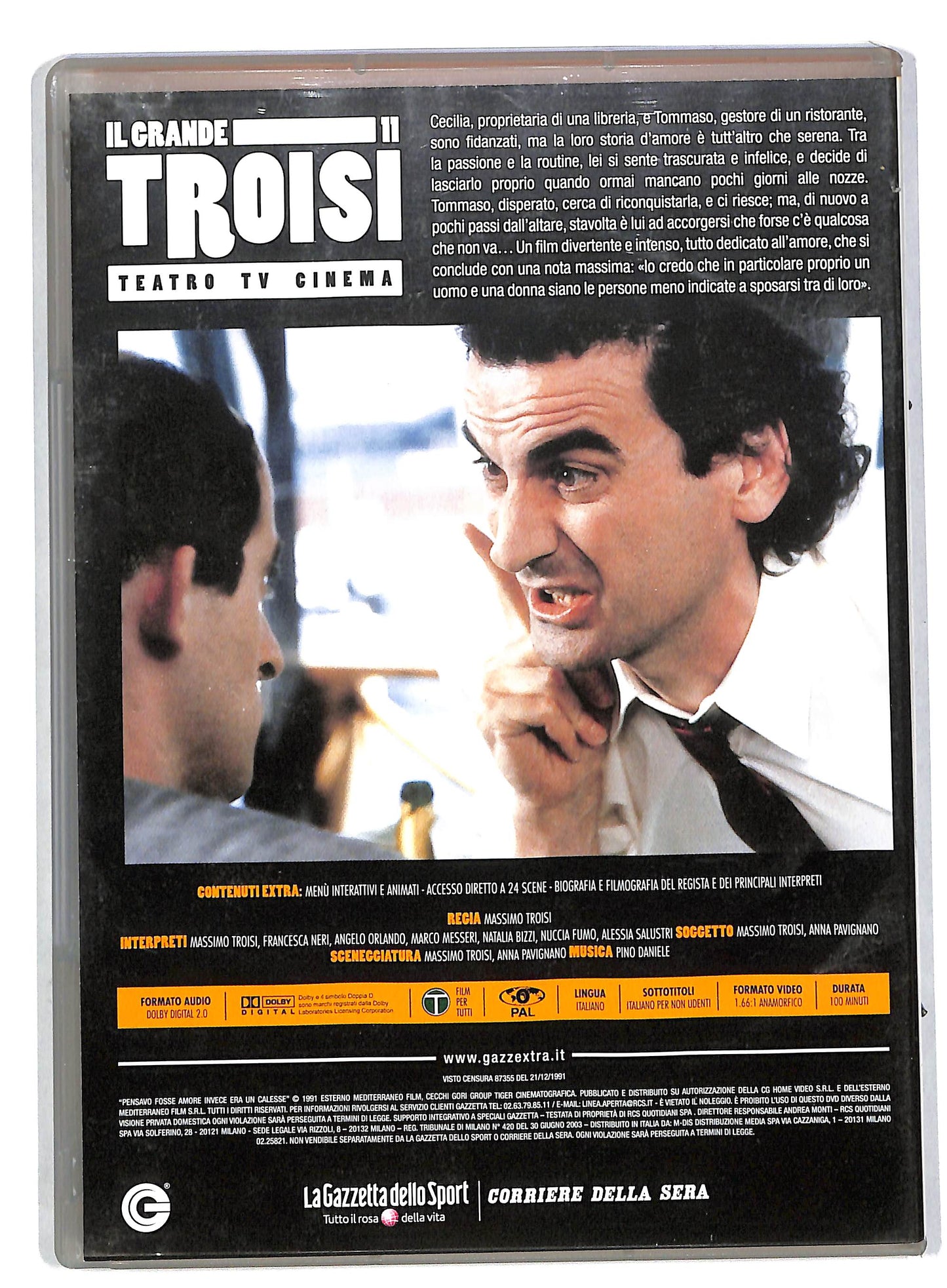 EBOND Pensavo fosse amore invece era un calesse EDITORIALE DVD DB581626