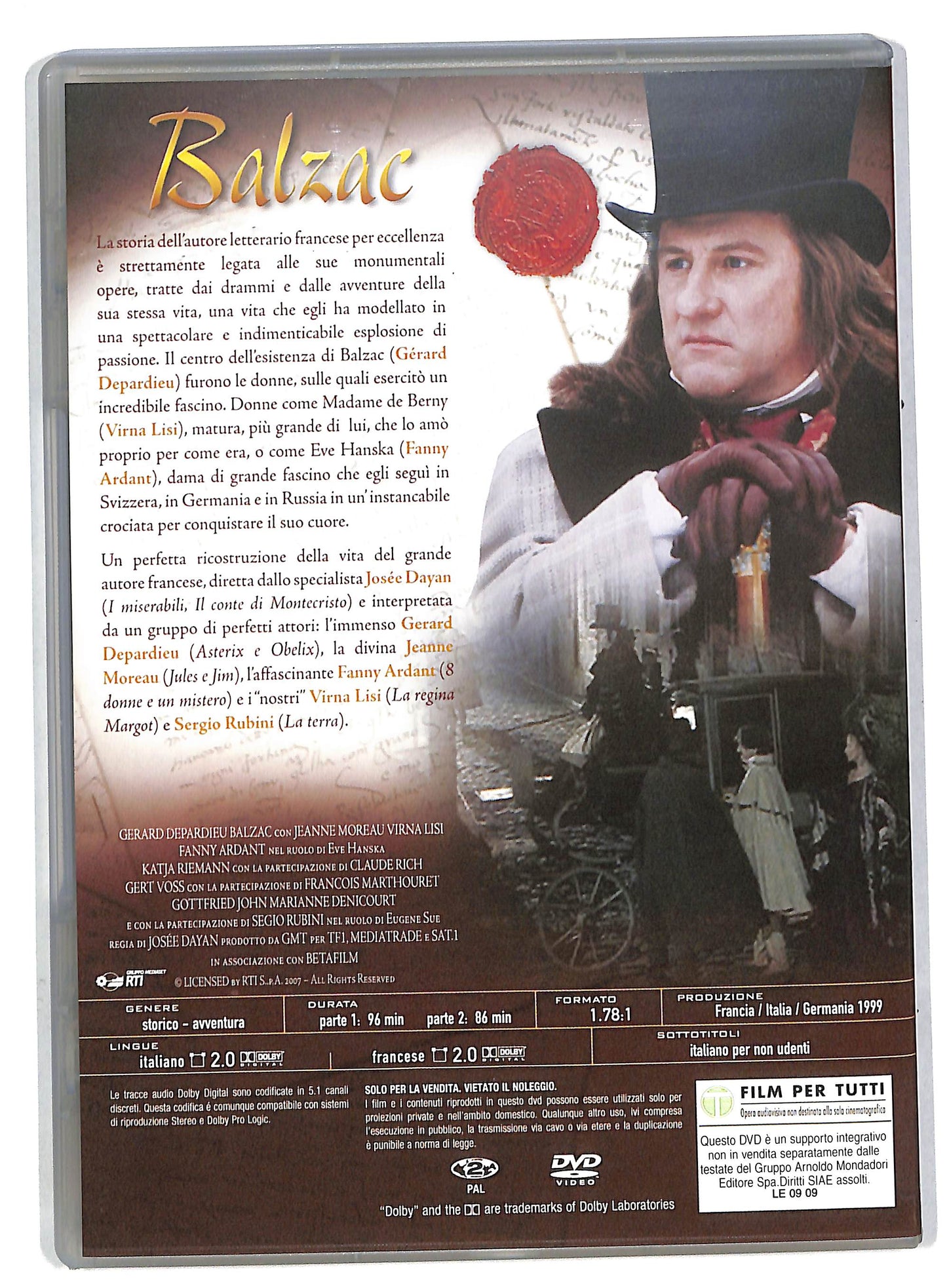 EBOND Balzac EDITORIALE DVD DB581651