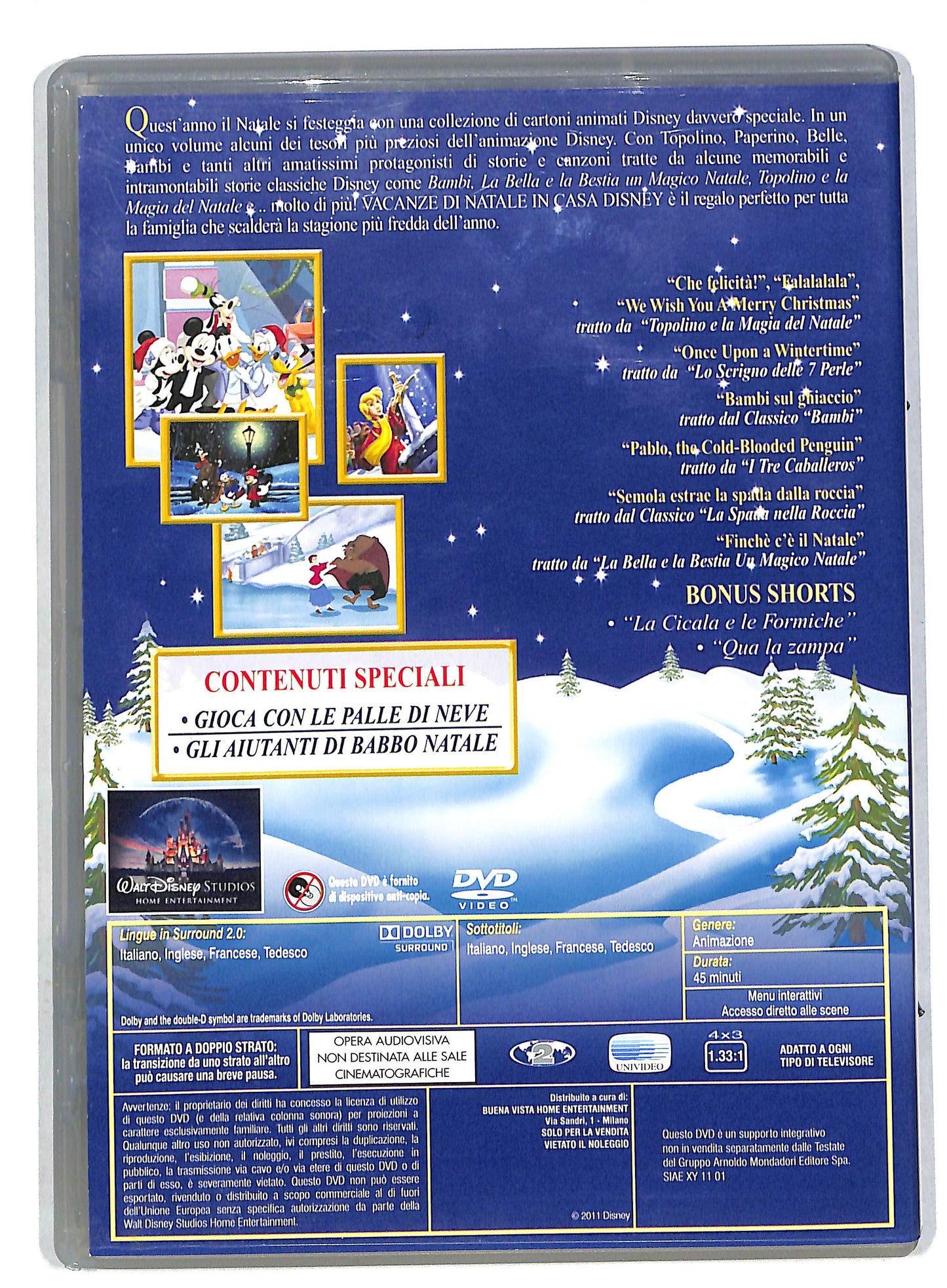 EBOND Vacanze di Natale in casa Disney EDITORIALE DVD DB581953