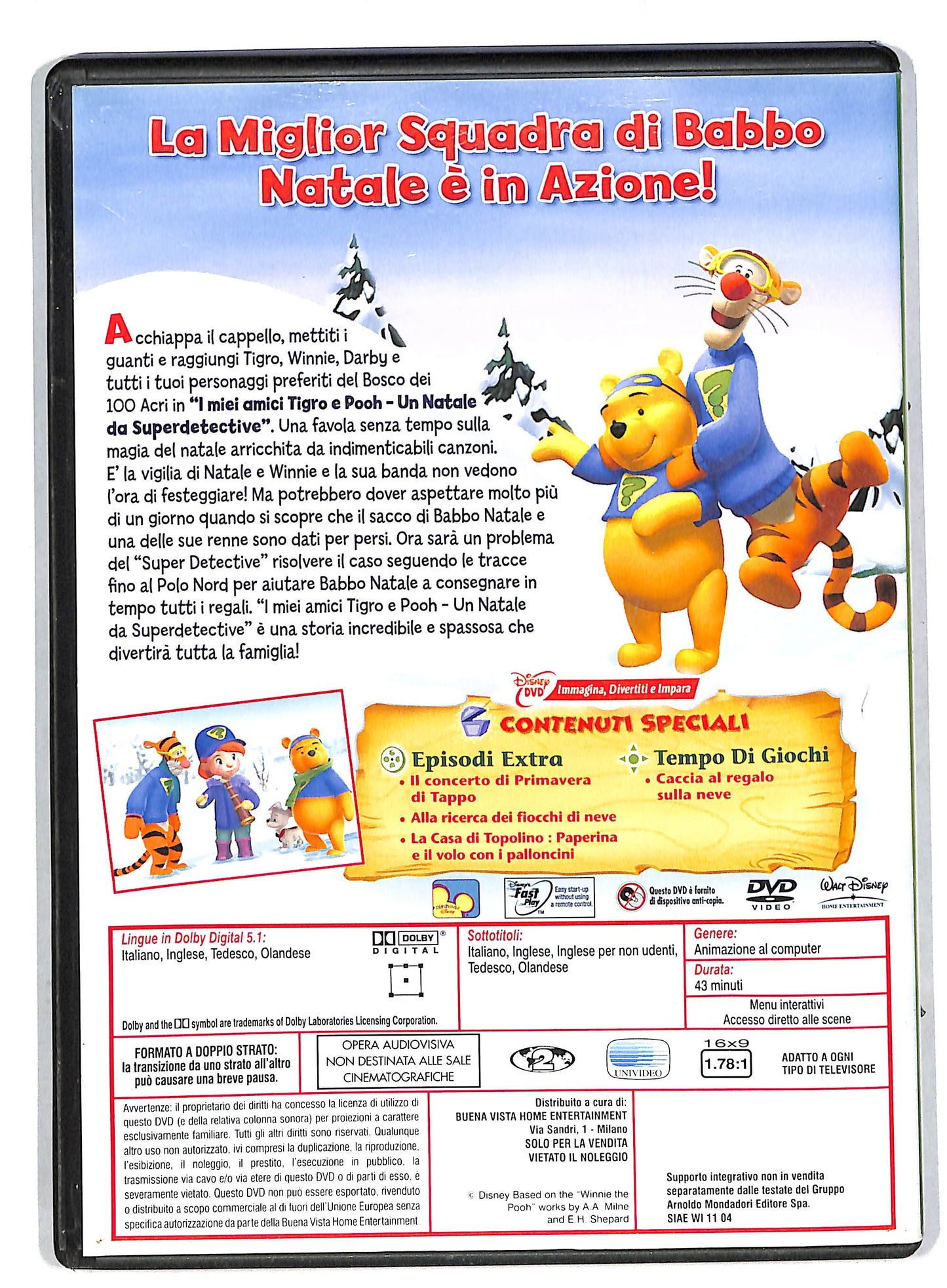 EBOND Un natale da superdetective EDITORIALE DVD DB581960