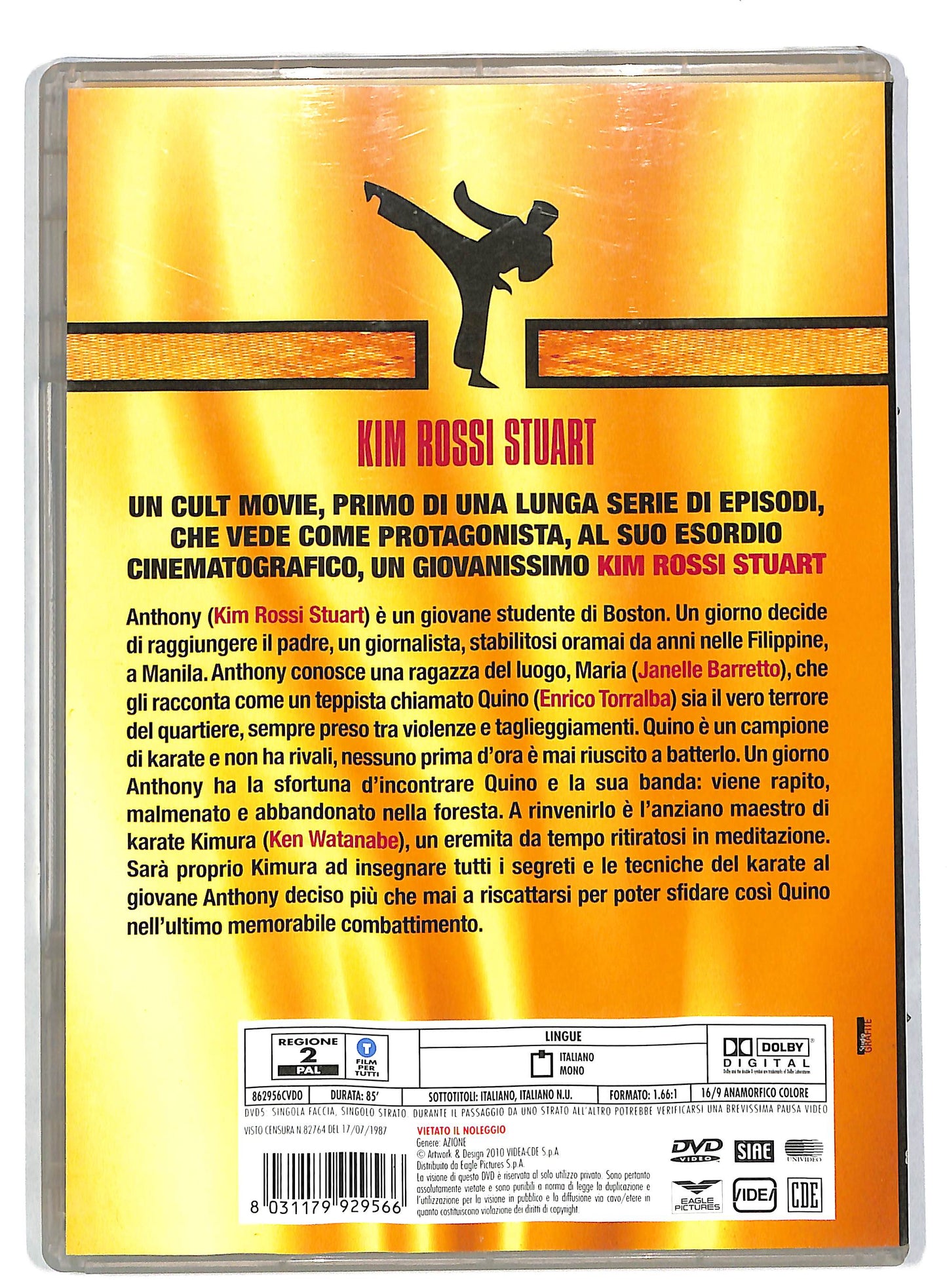 EBOND Il ragazzo dal kimono d'oro DVD DB582426