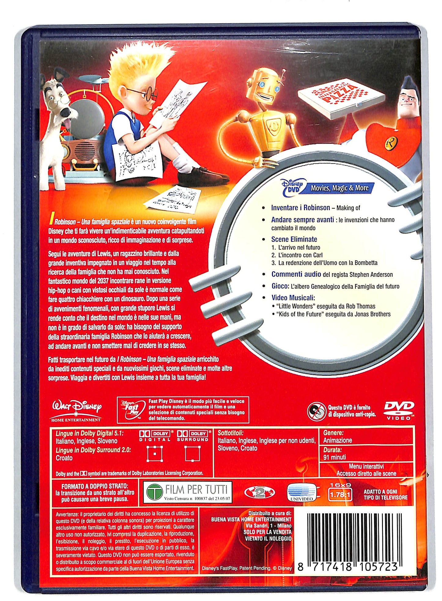 EBOND I robinson - una famiglia spaziale DVD DB582449