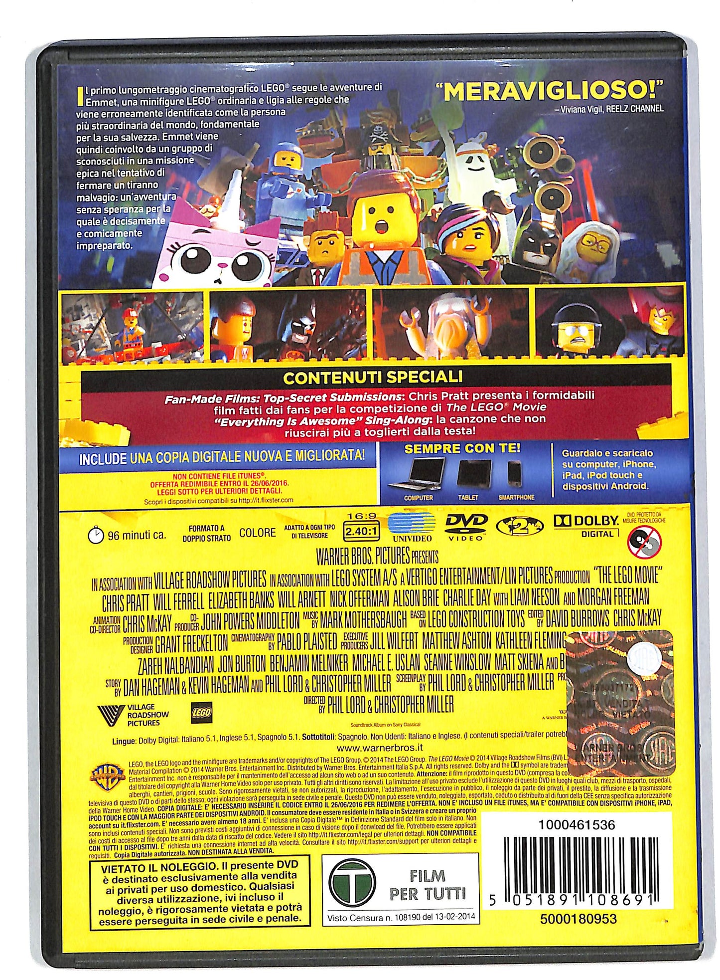 EBOND The lego movie DVD DB582452