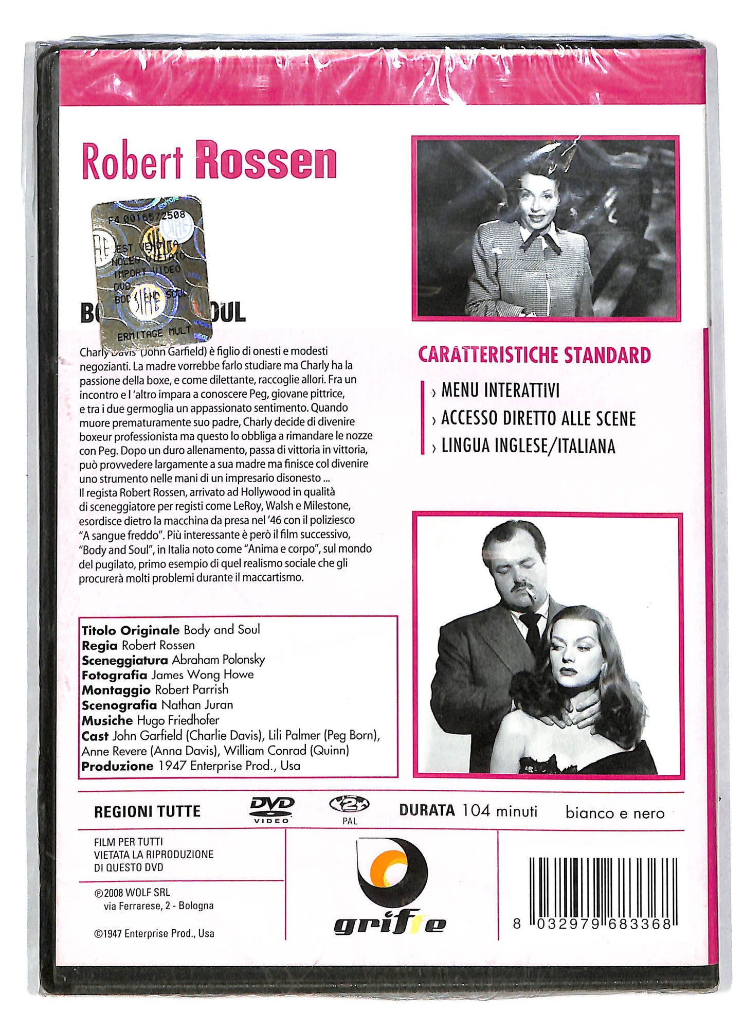 EBOND Body and soul DVD DB582608