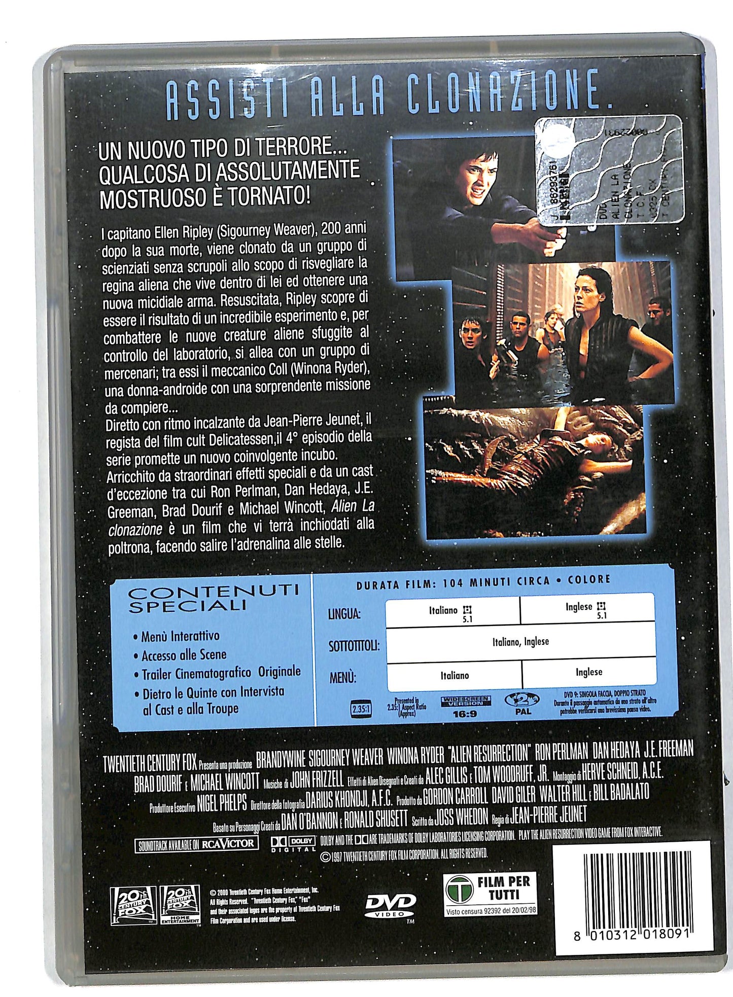 EBOND Alien - La clonazione DVD DB583923
