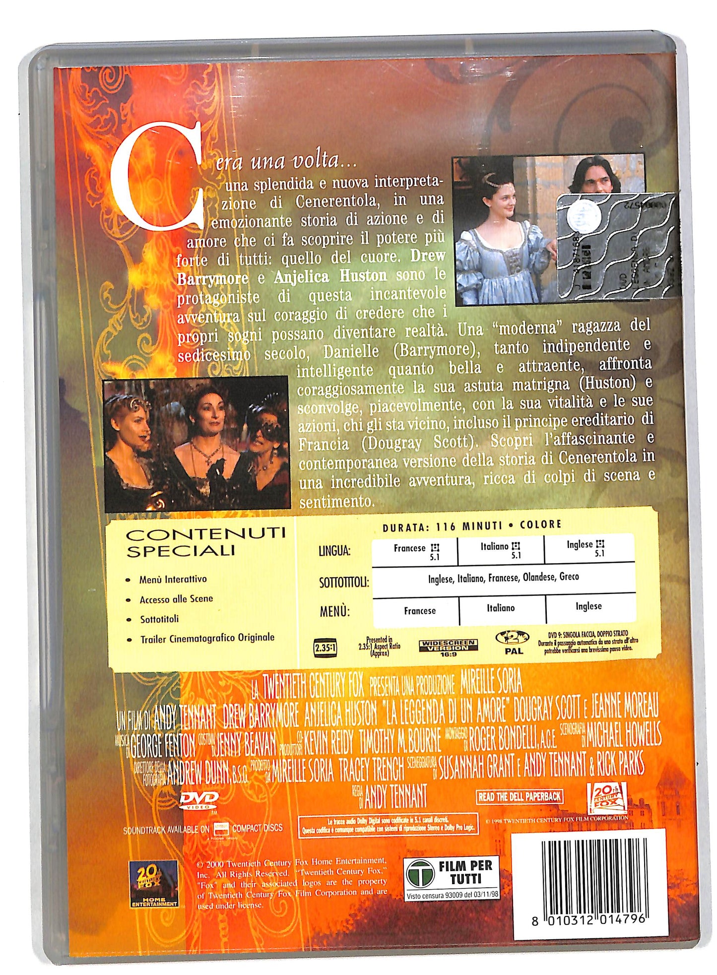 EBOND La leggenda di un amore DVD DB583942