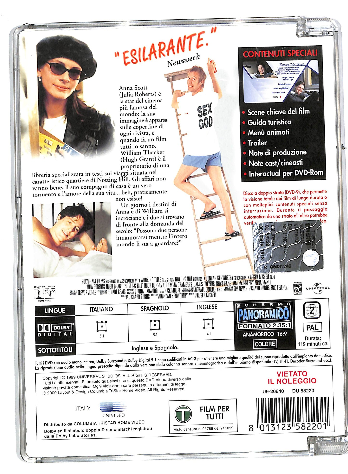 EBOND Notting Hill SJB DVD DB583963