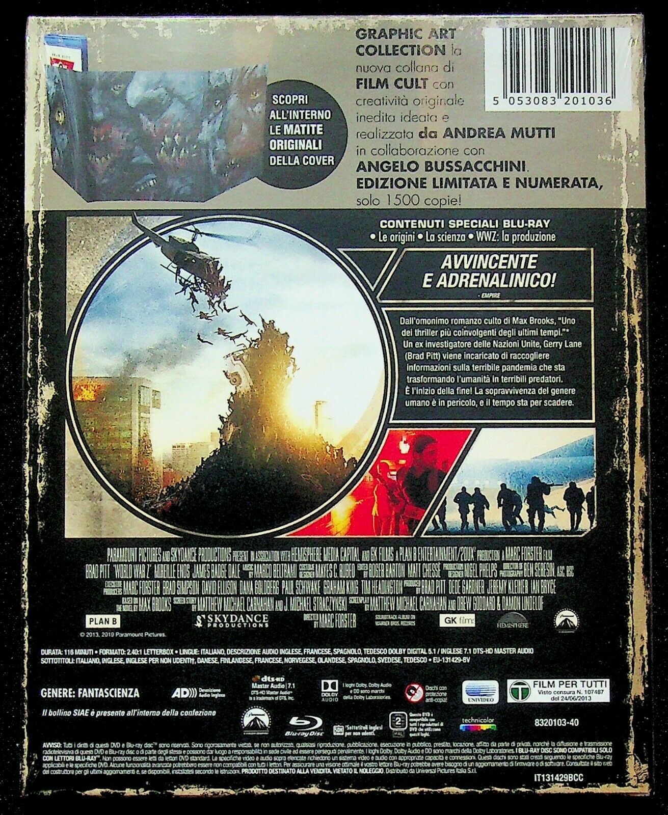 EBOND World War Z (graphic Art Collection) BLURAY DS008022