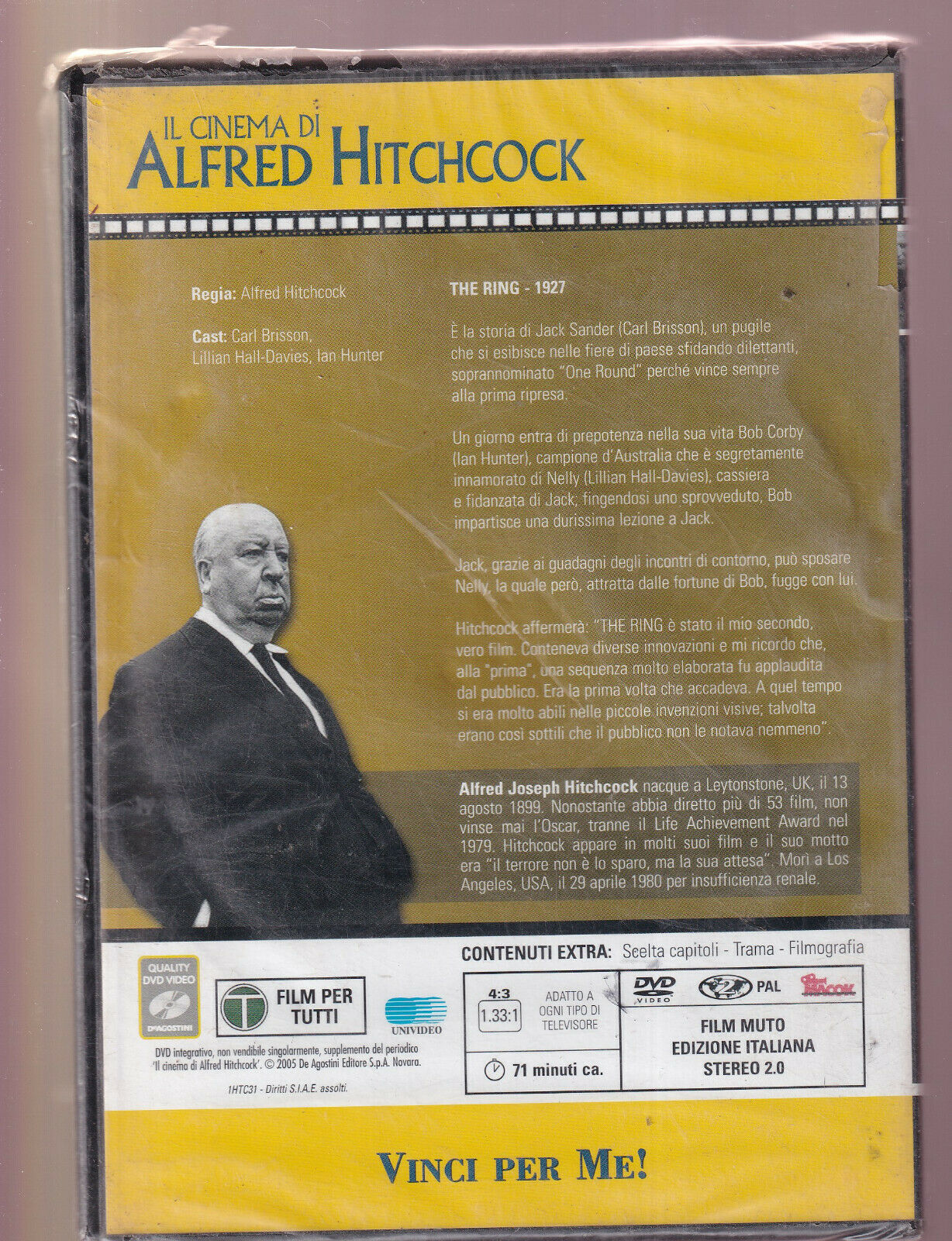 EBOND Vinci Per Me DVD Editoriale Deagostini DS008044