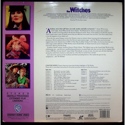 EBOND The Witches Laser Disc Ntsc