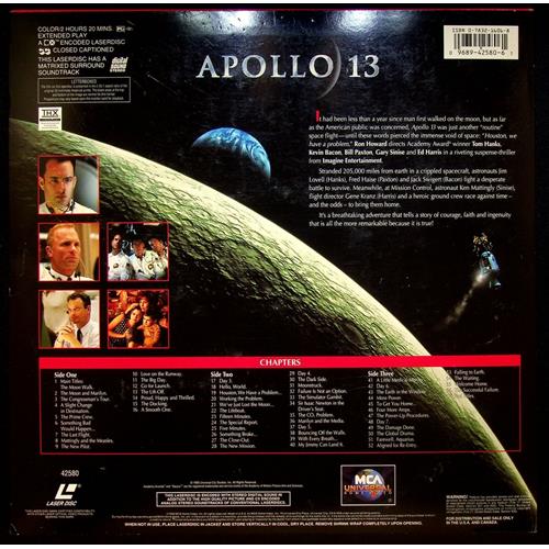 EBOND Apollo 13 (1995) Laser Disc Ntsc