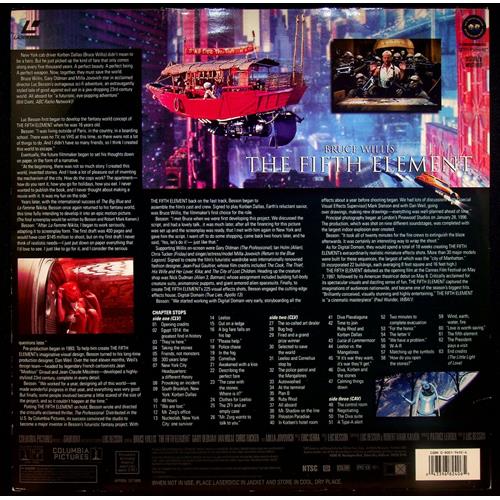 EBOND The Fifth Element (1997) Laser Disc Ntsc