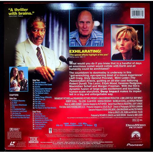 EBOND Deep Impact (1998) Laser Disc Ntsc