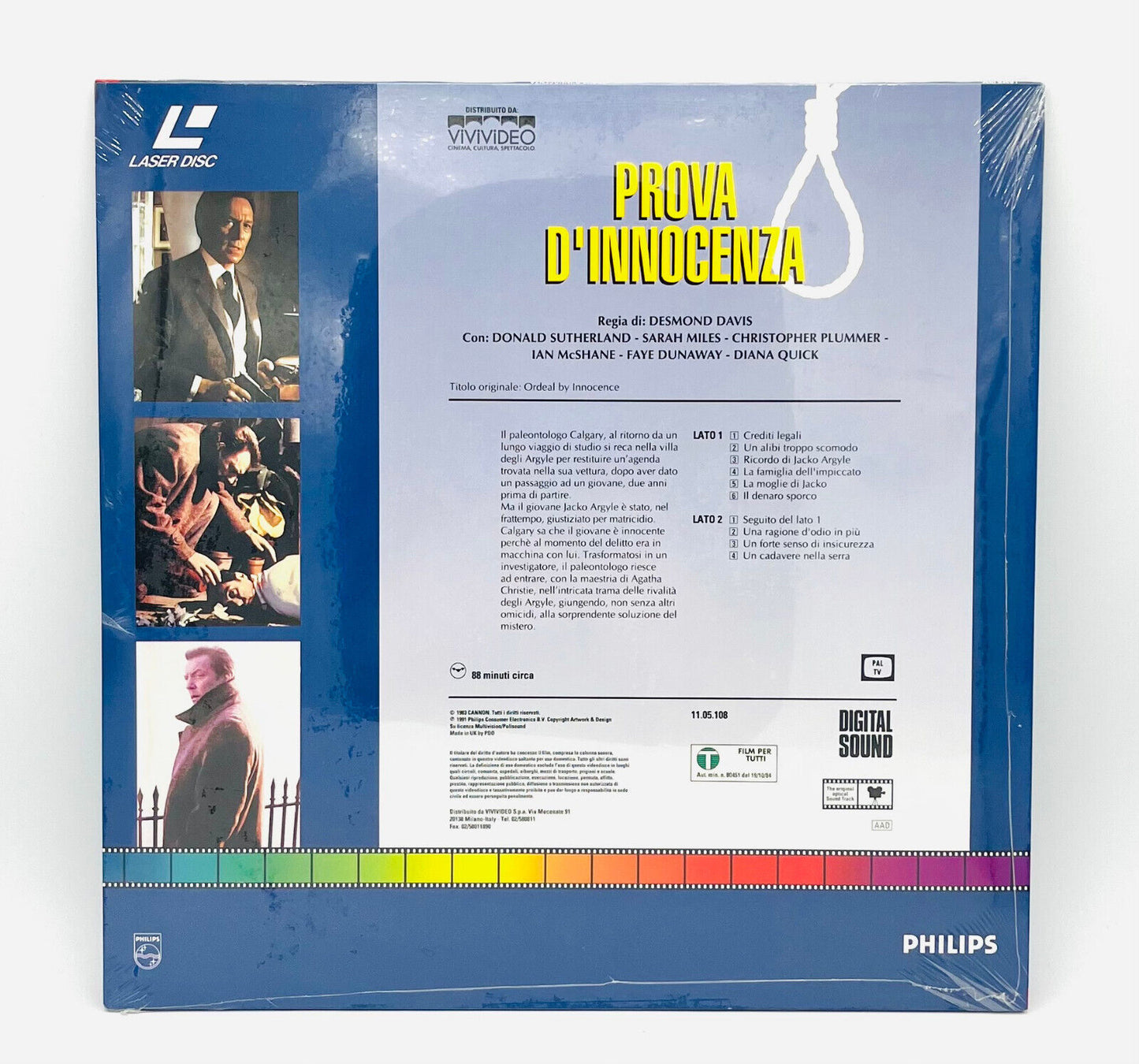 EBOND Prova D'innocenza - Laser Disc Pal