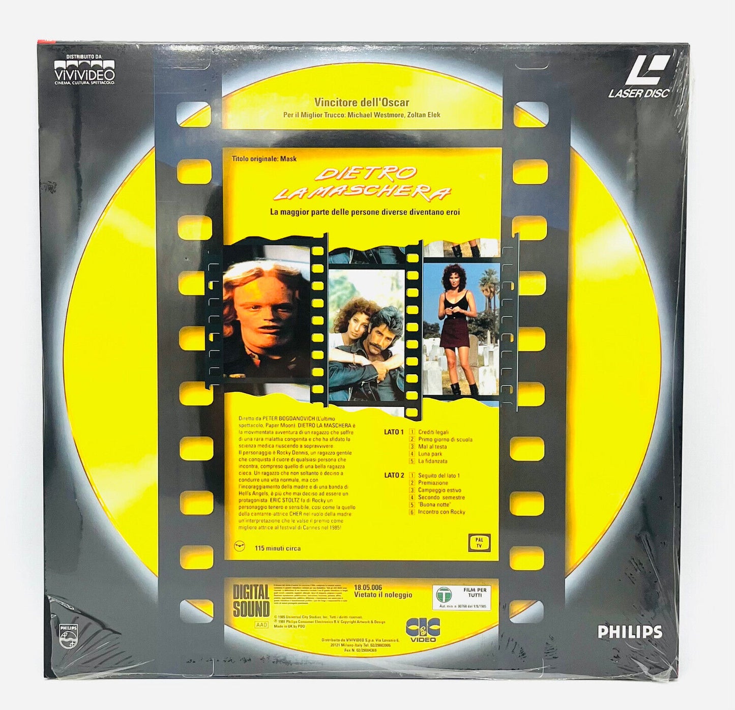 EBOND Dietro La Maschera - Laser Disc Pal