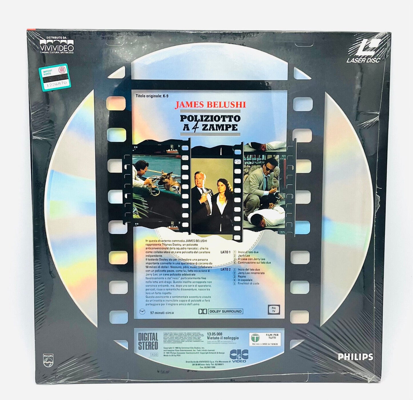 EBOND Poliziotto A 4 Zampe - Laser Disc Pal