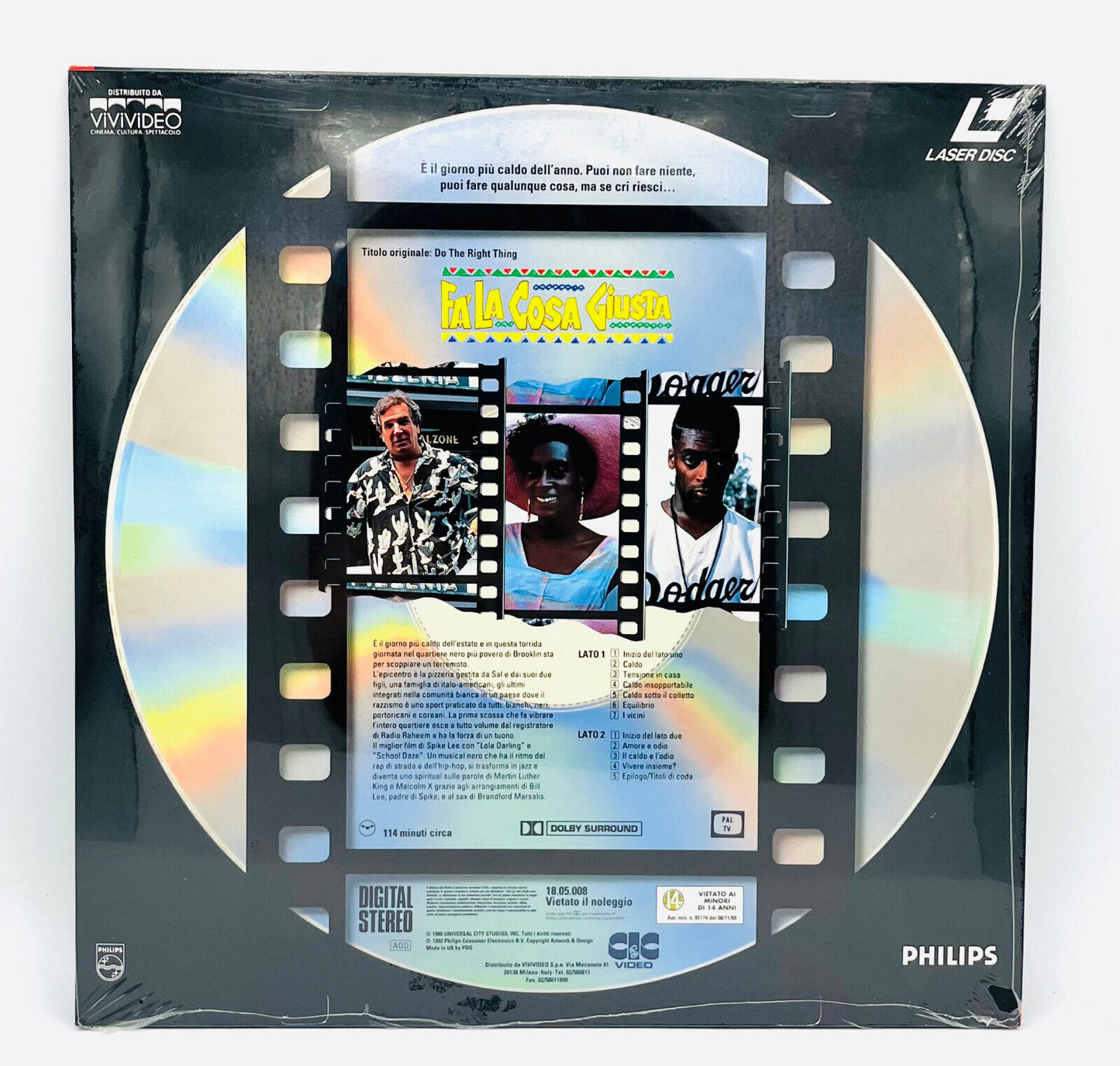 EBOND Fa' La Cosa Giusta - Laser Disc Pal
