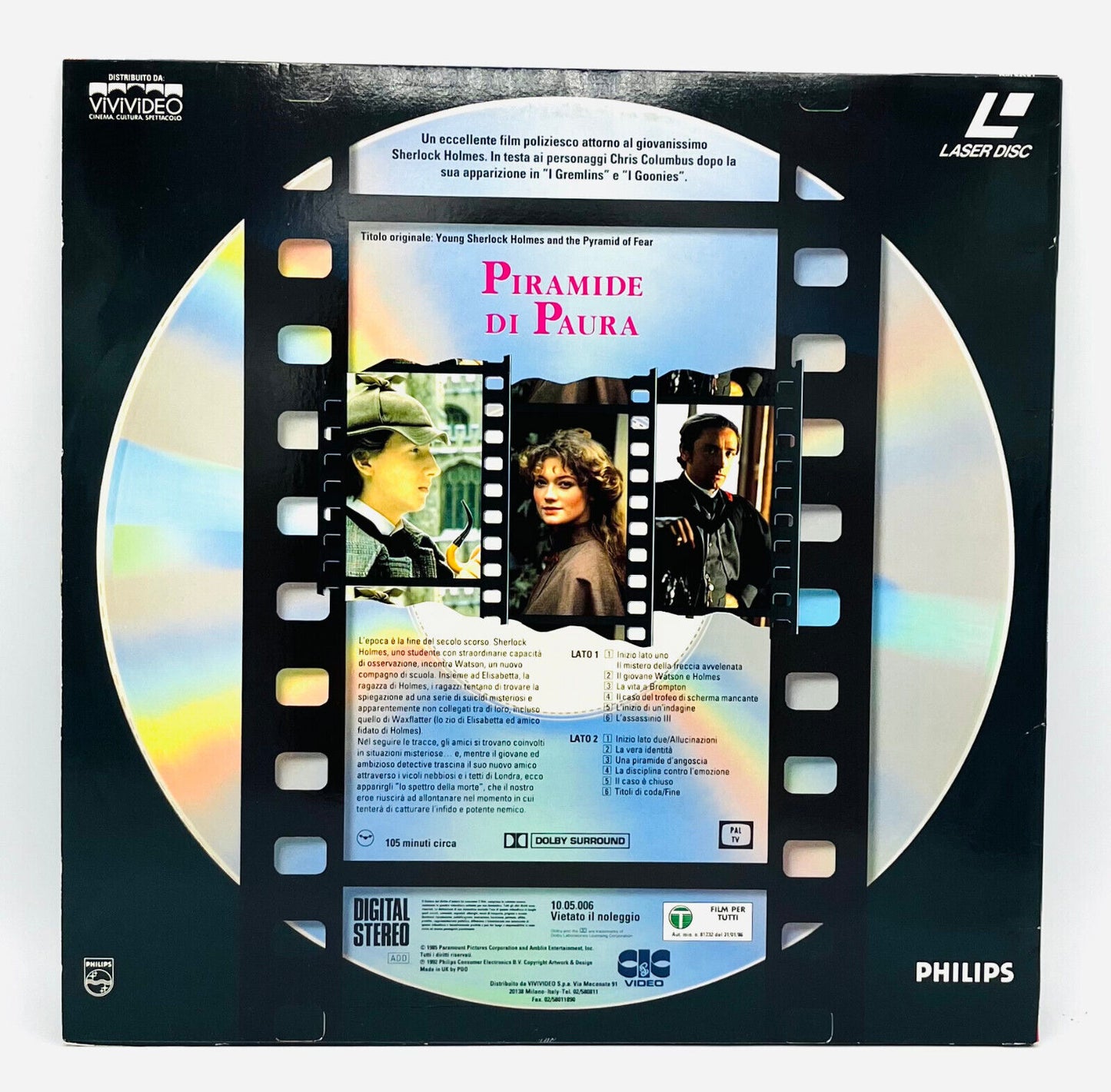 EBOND Piramide Di Paura - Laser Disc Pal