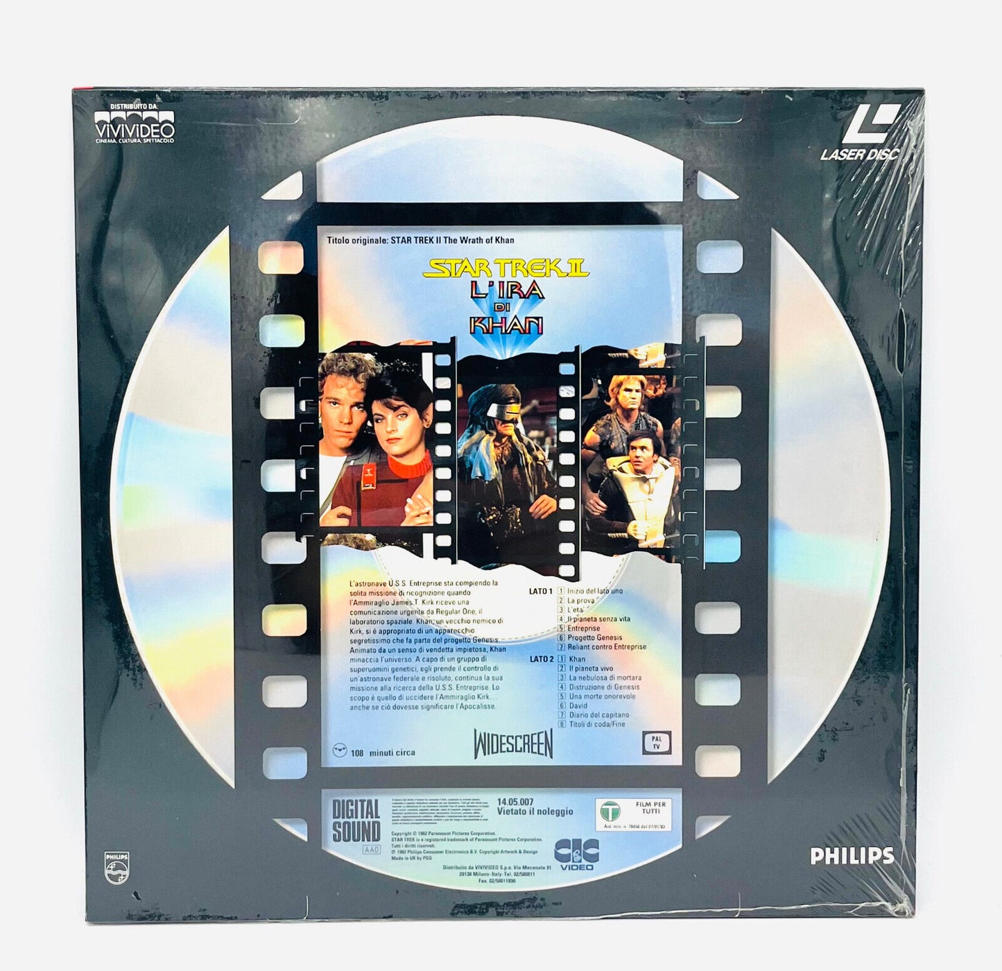 EBOND Star Trek Ii - L'ira Di Khan - Laser Disc Pal