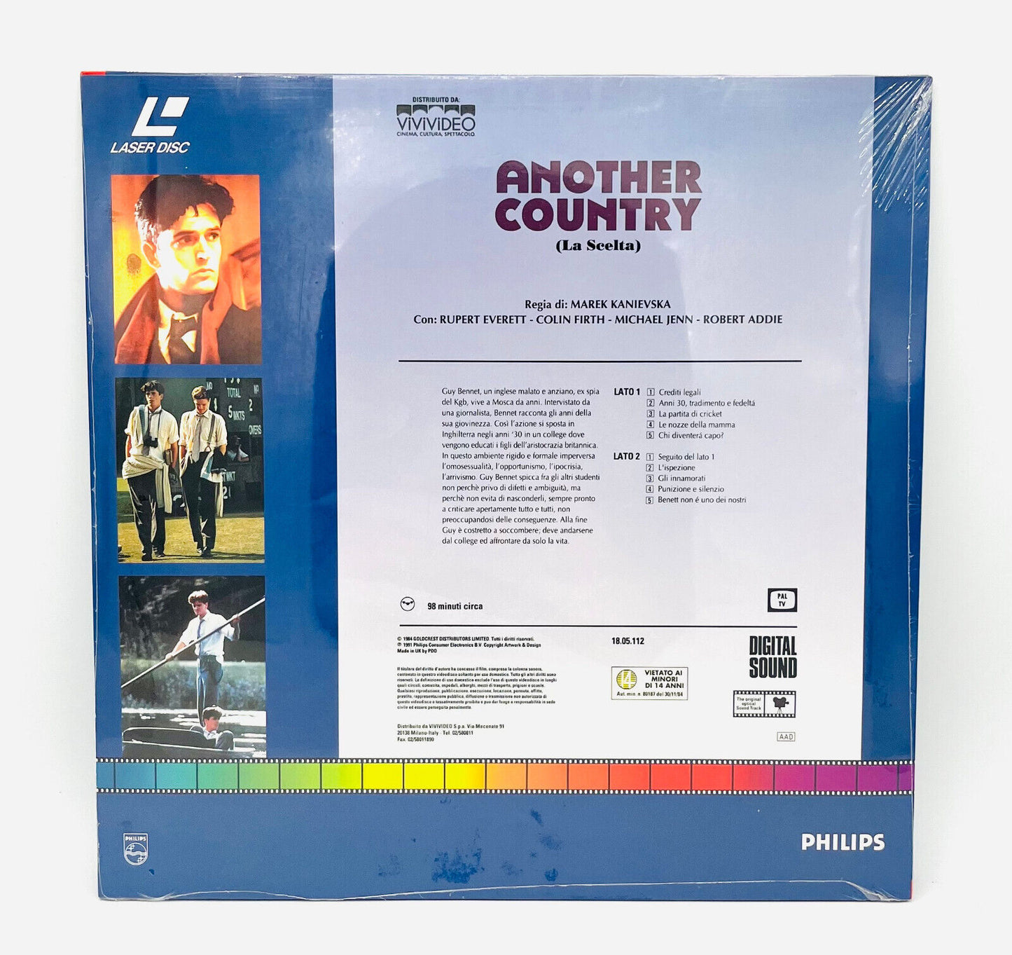 EBOND Another Country ( La Scelta ) - Laser Disc Pal