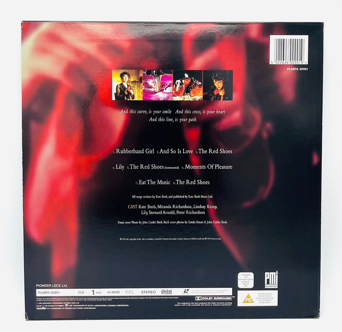 EBOND The Line ,the Cross & Curve - Laser Disc Pal