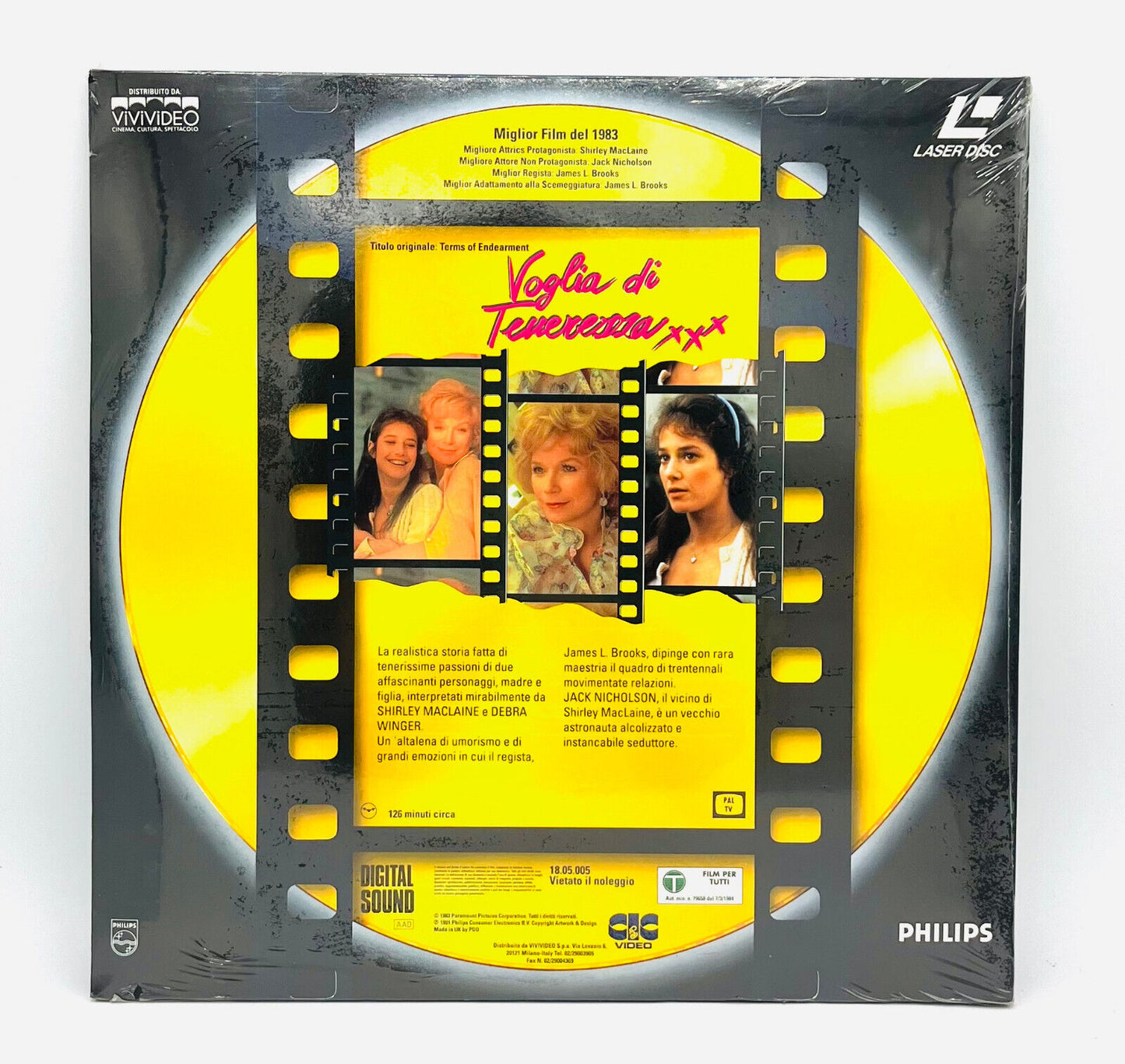 EBOND Voglia Di Tenerezza - Laser Disc Pal