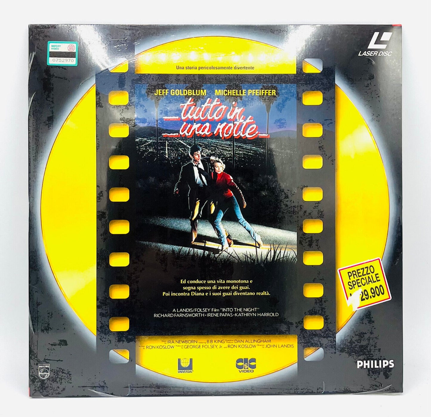 EBOND Tutto In Una Notte - Laser Disc Pal