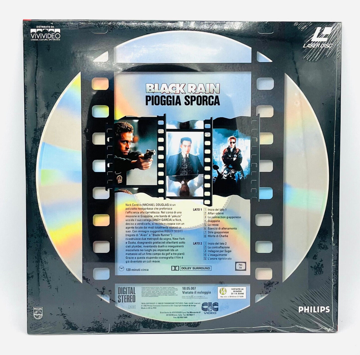 EBOND Black Rain Pioggia Sporca - Laser Disc Pal